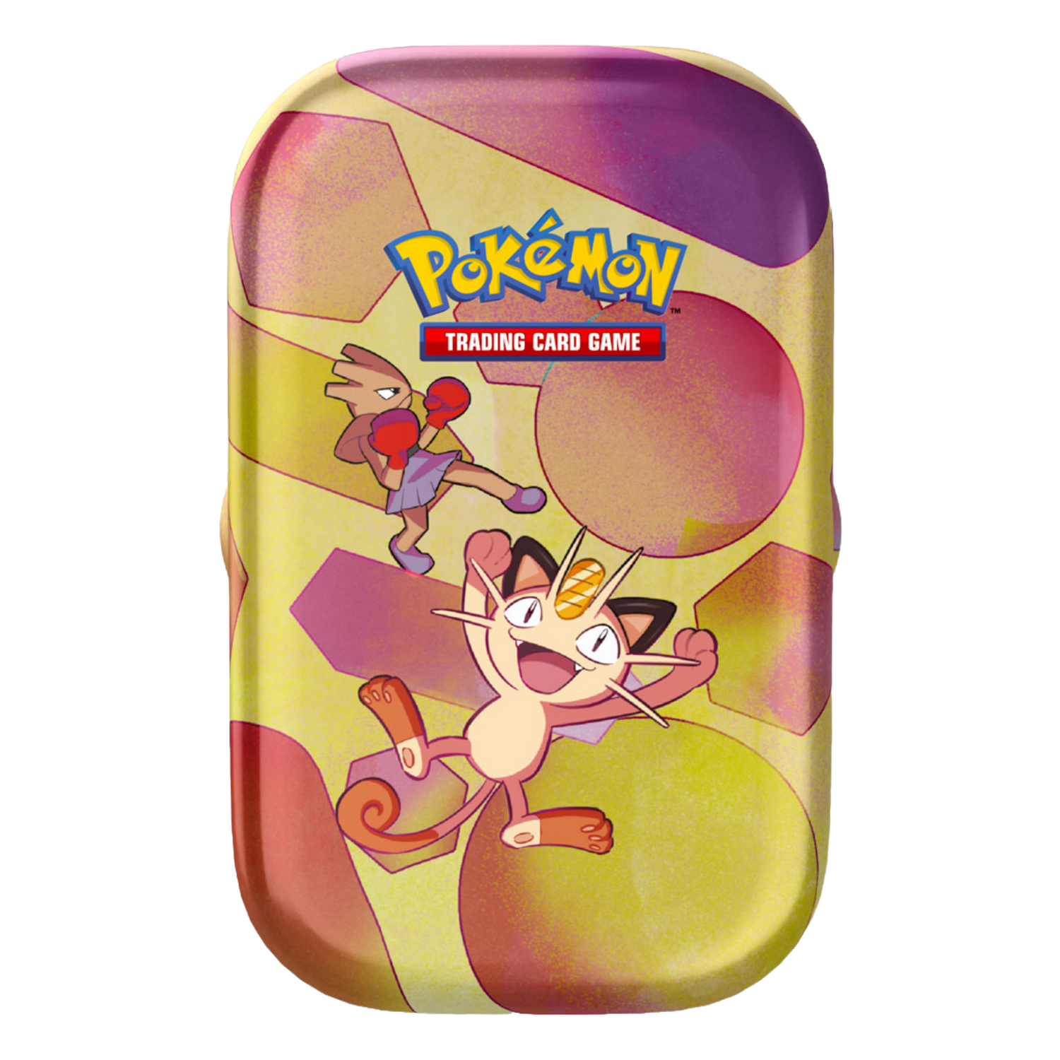 Scarlatto e Violetto 151 MEW Mini Tin da Collezione Meowth e Hitmonchan (IT)