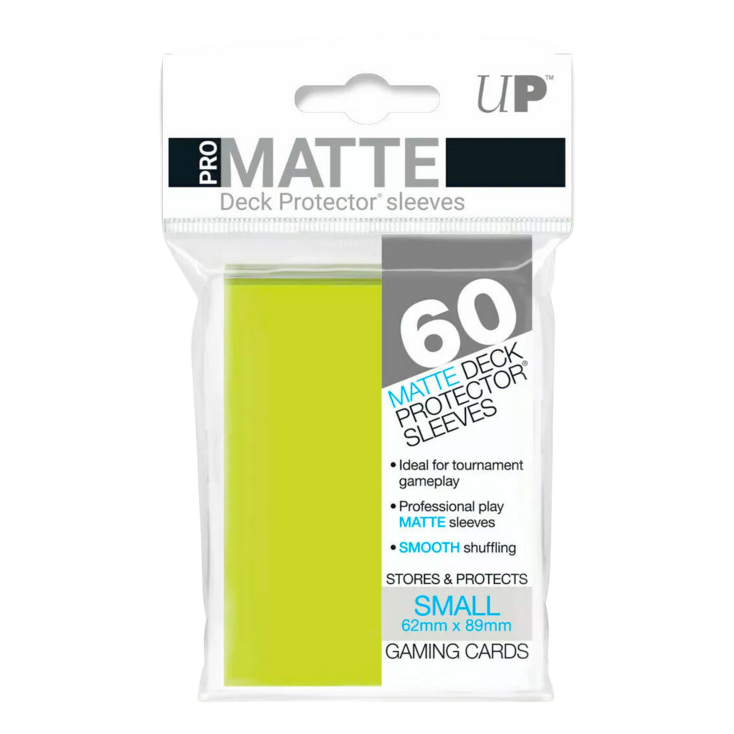 60 Proteggi Carte Mini Pro-Matte Non-Glare Bright Yellow (EN)