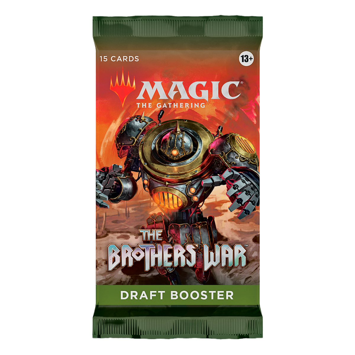 The Brothers War Draft Booster Busta 15 Carte (EN)