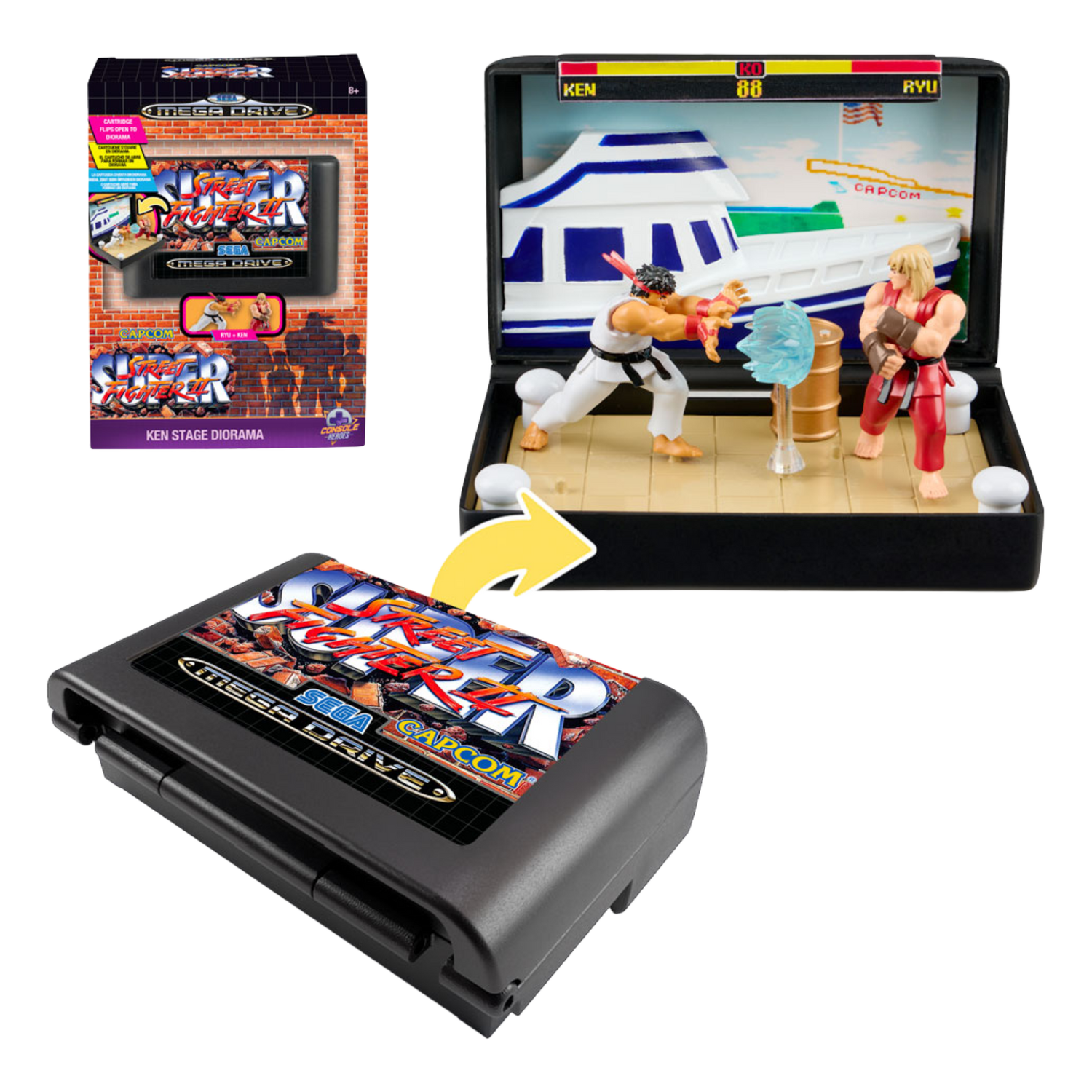 Mega Drive Street Fighter (IT)