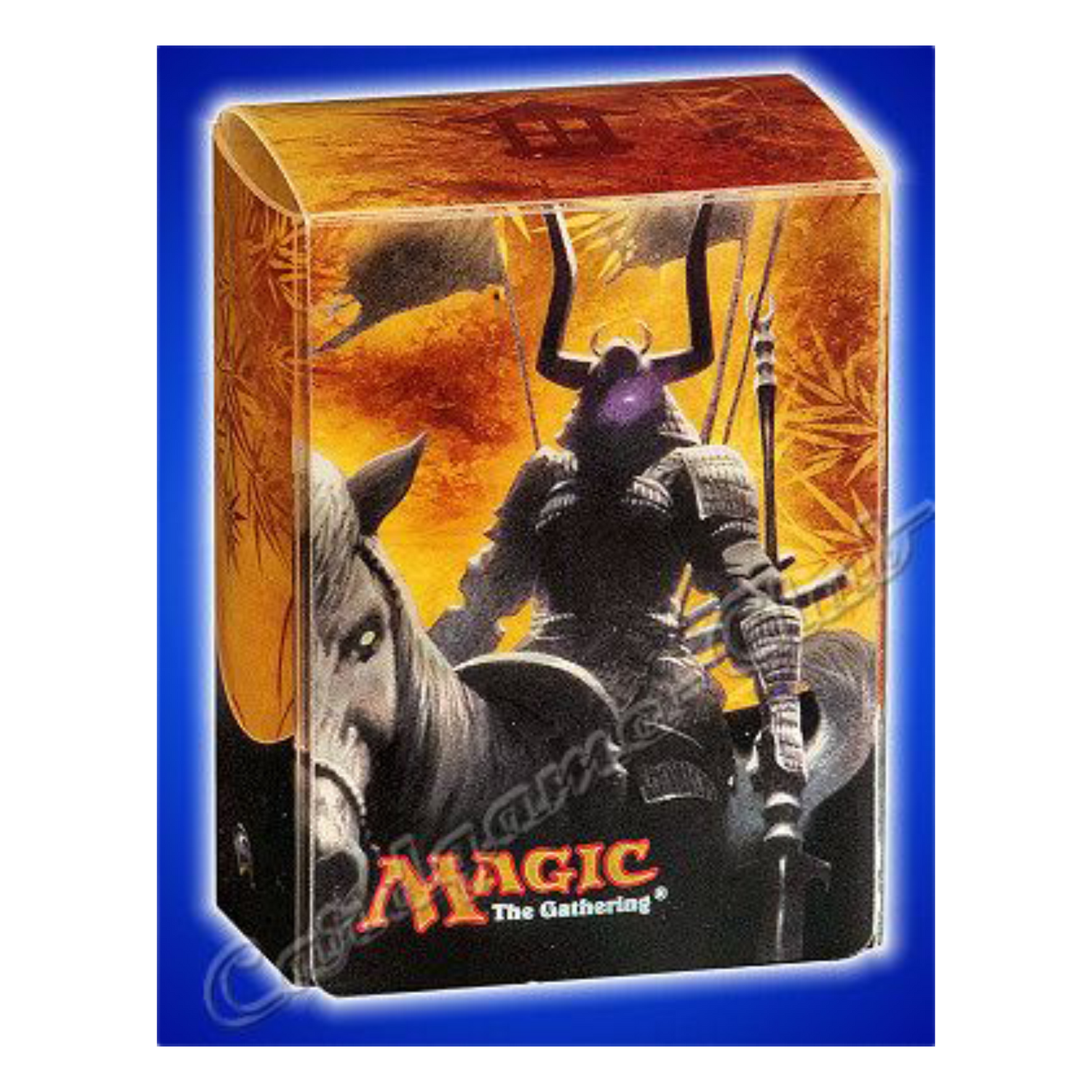 Saviors of Kamigawa Porta Mazzo Verticale Incluse 75 Proteggi Carte Standard Nere (EN)