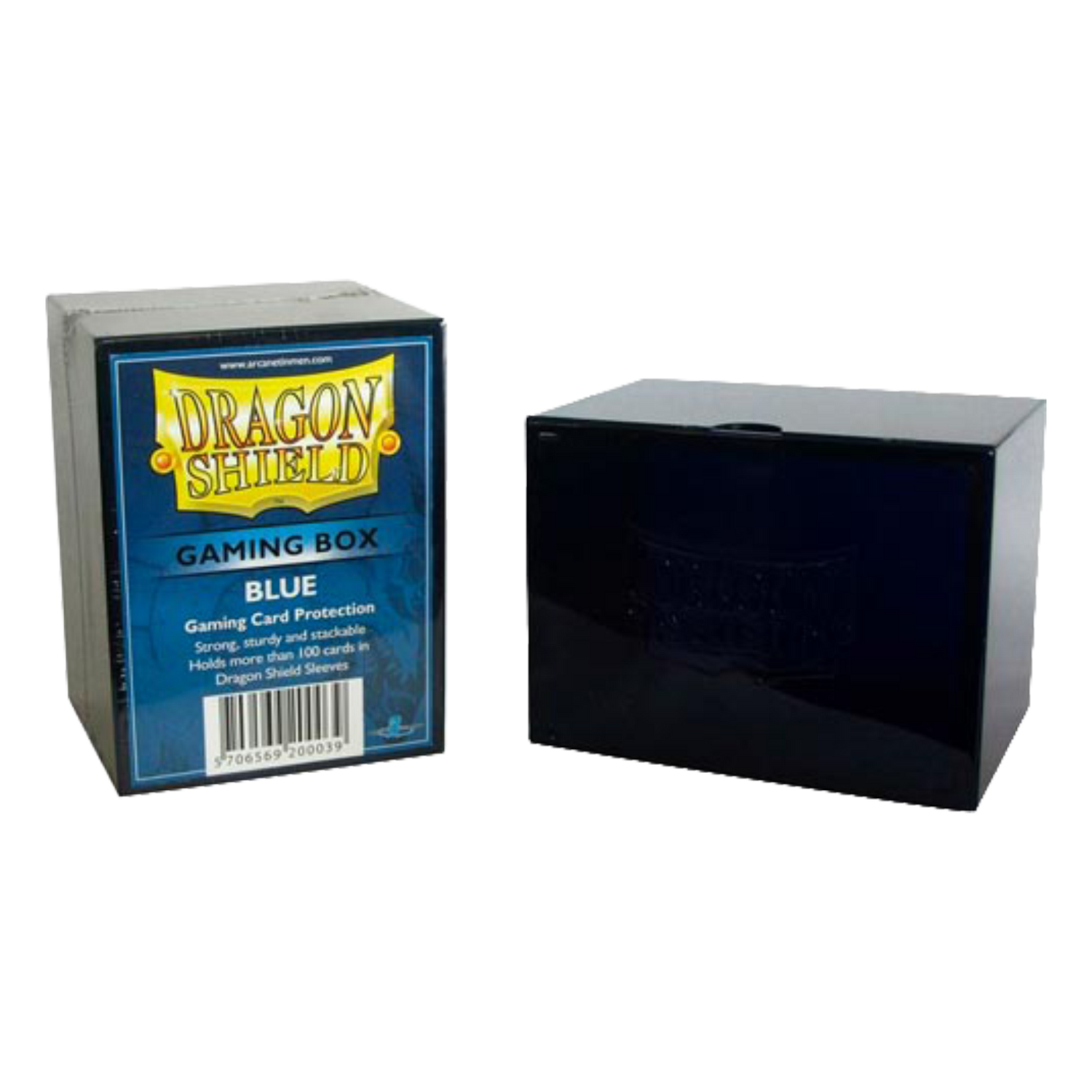 Porta Mazzo a Incastro per 100 Carte - Blue (EN)