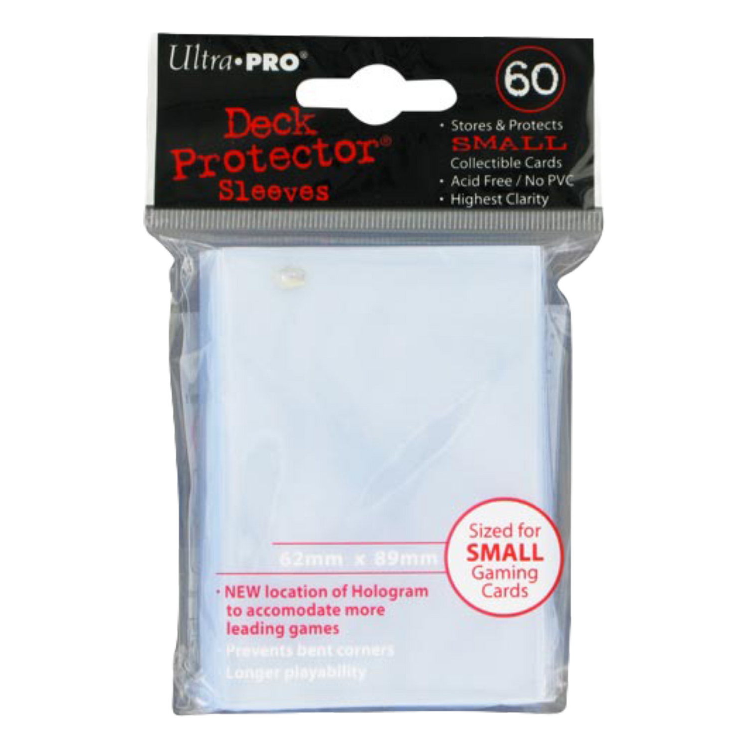 60 Proteggi Carte Mini Clear (EN)