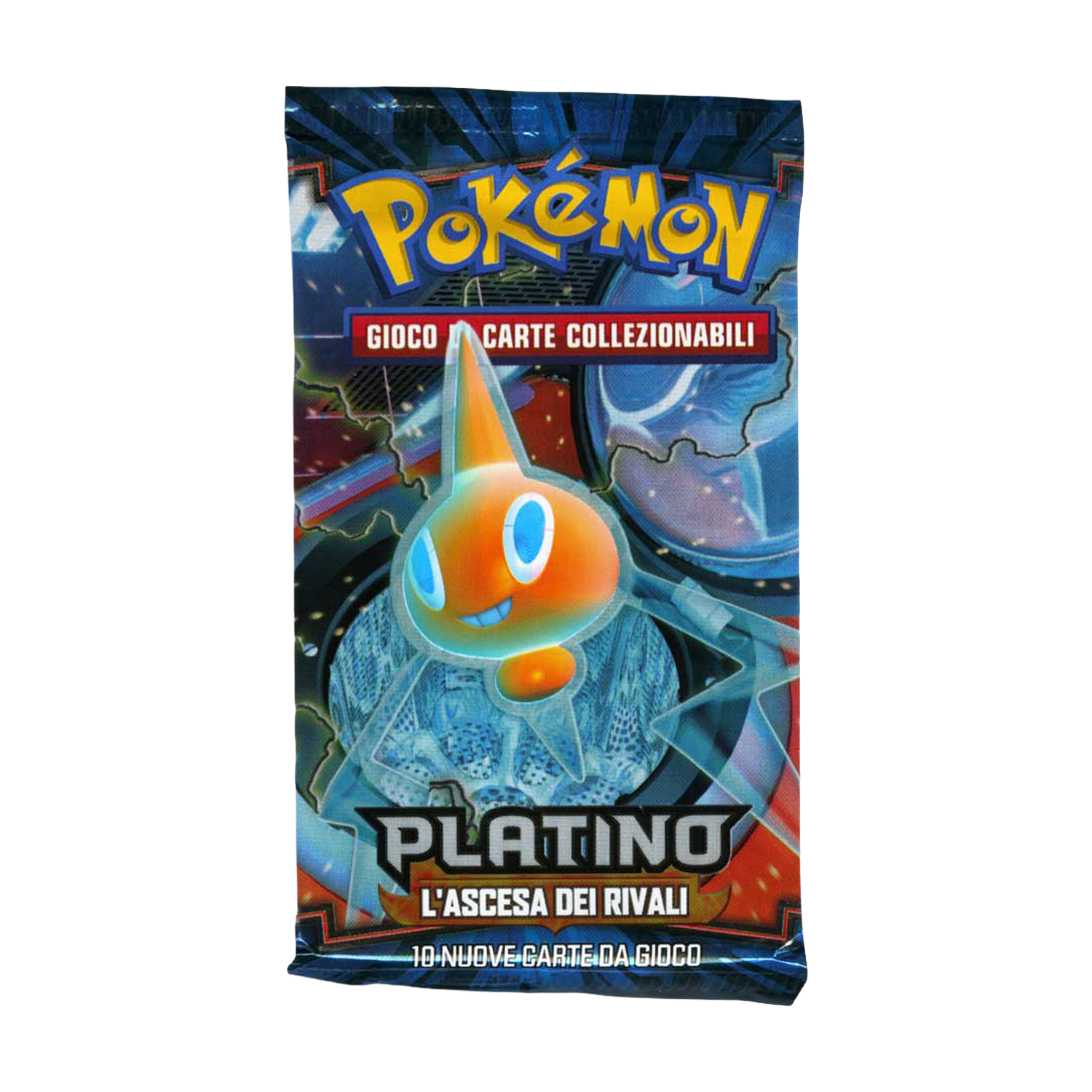 Platino L'Ascesa dei Rivali RR Artwork Rotom Busta 10 Carte (IT)
