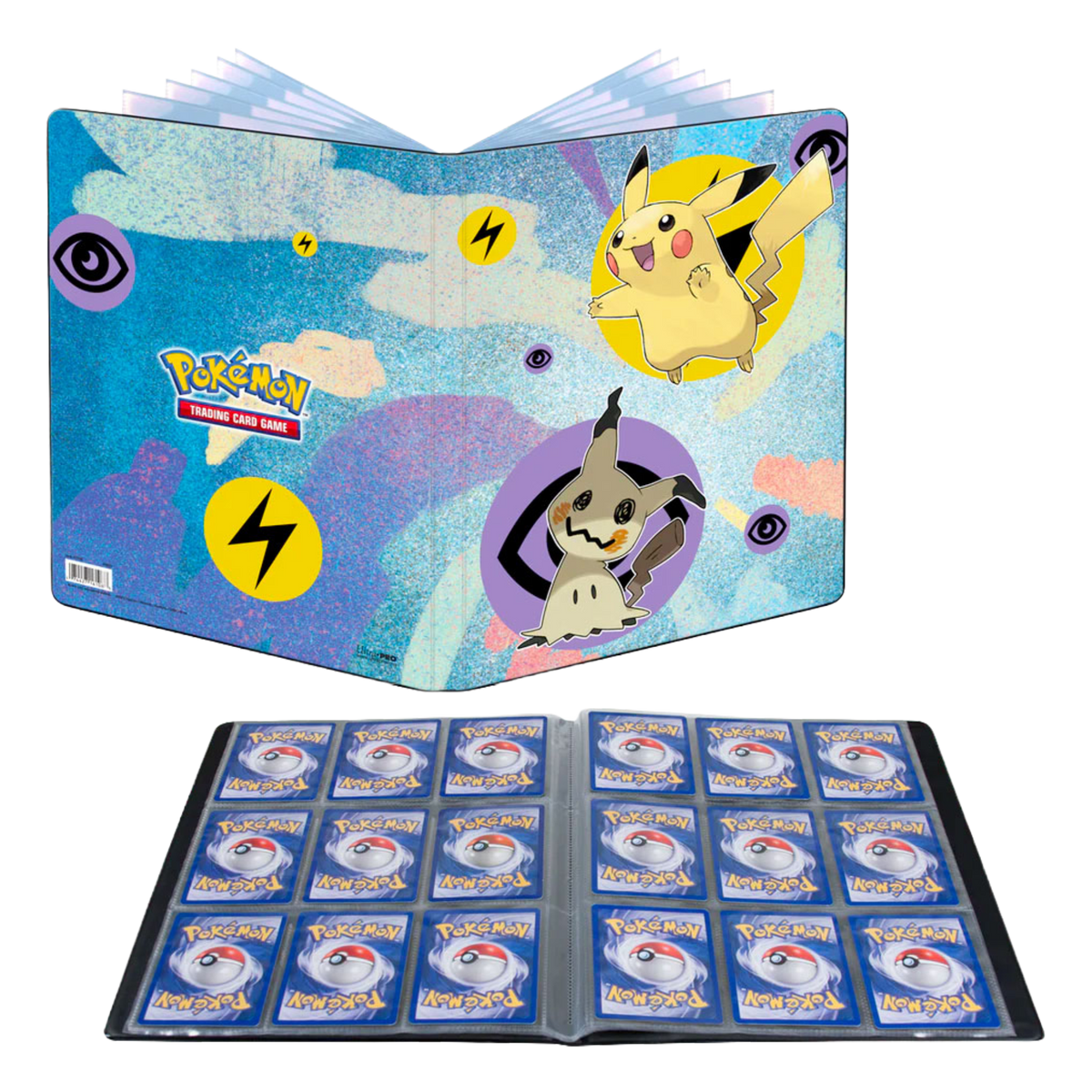 Portfolio 9 Tasche 10 Pagine Pikachu e Mimikyu (EN)
