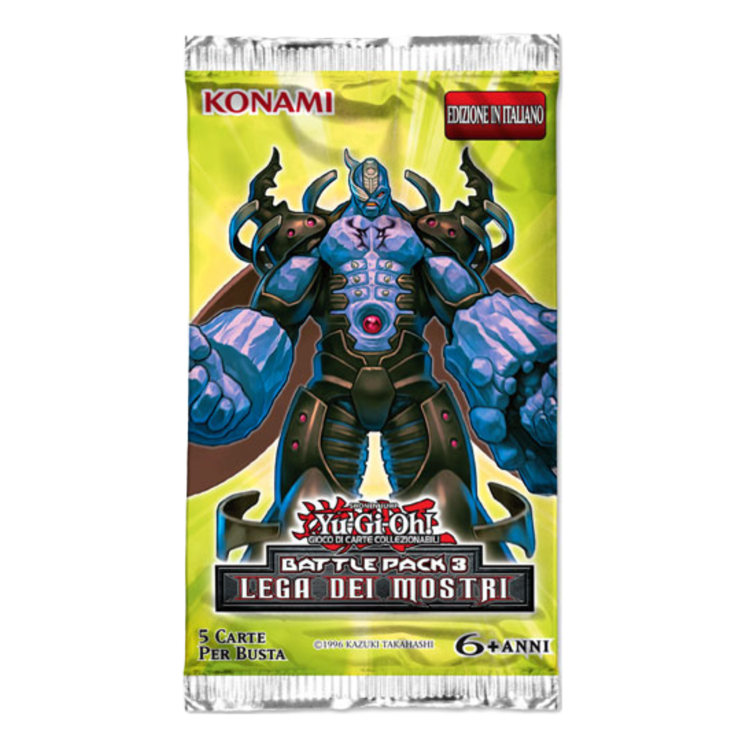 Battle Pack 3: Lega dei Mostri BP03 1a Edizione Busta 5 Carte (IT)