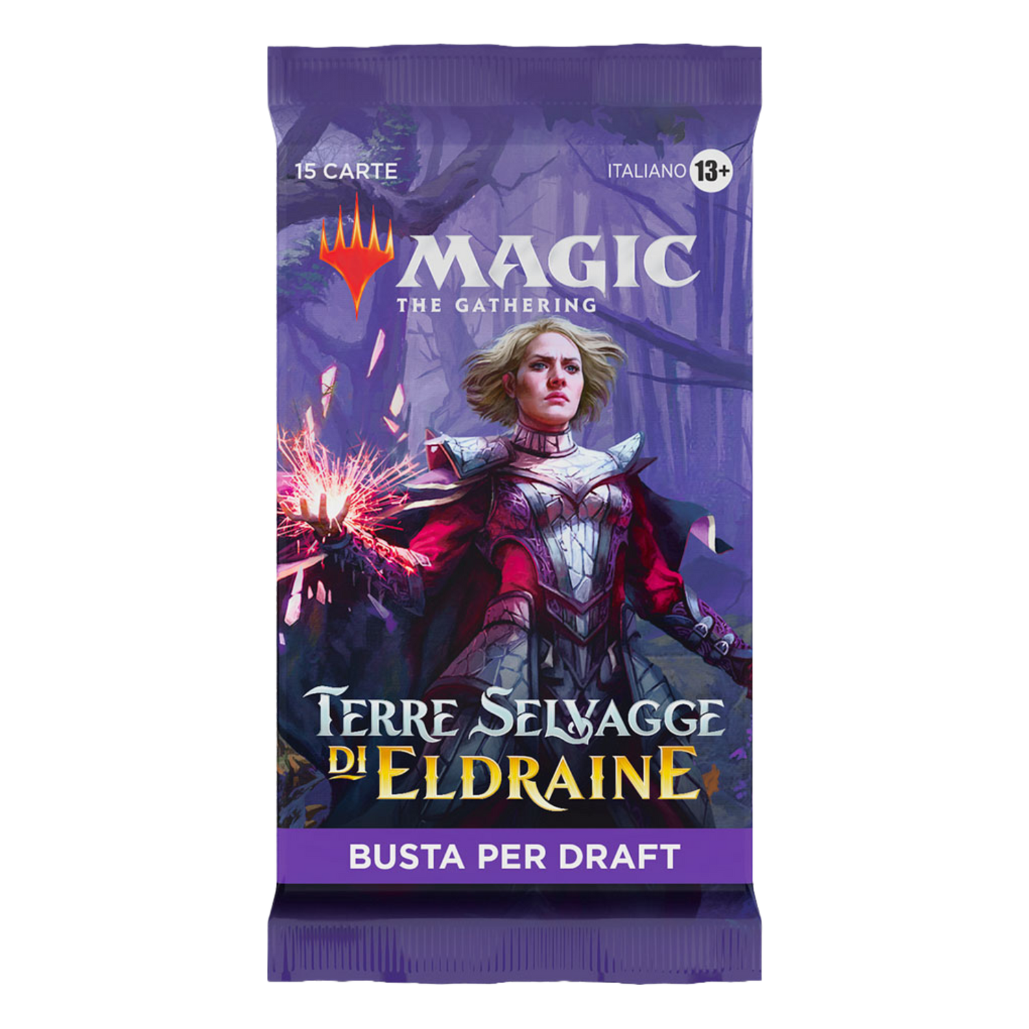 Magic: The Gathering Terre Selvagge di Eldraine Busta Per Draft Busta 15 Carte (IT)