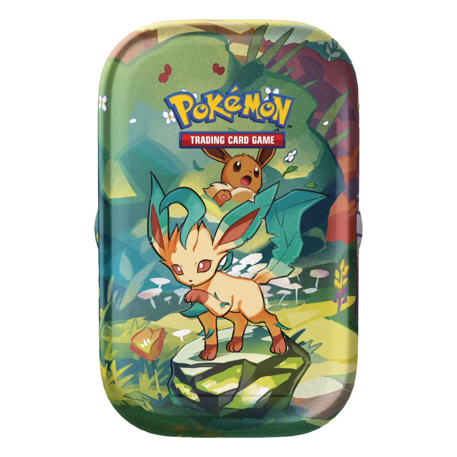 Scarlatto e Violetto Evoluzioni Prismatiche PRE Mini Tin da Collezione Leafeon (IT)