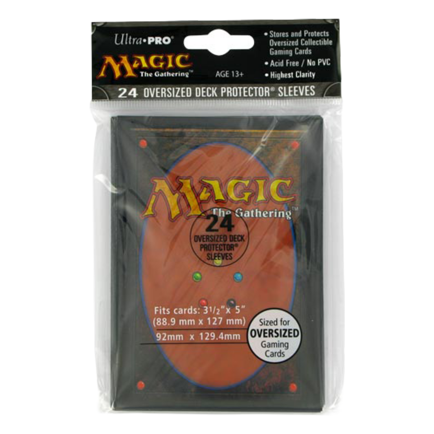 24 Proteggi Carte Oversized (EN)