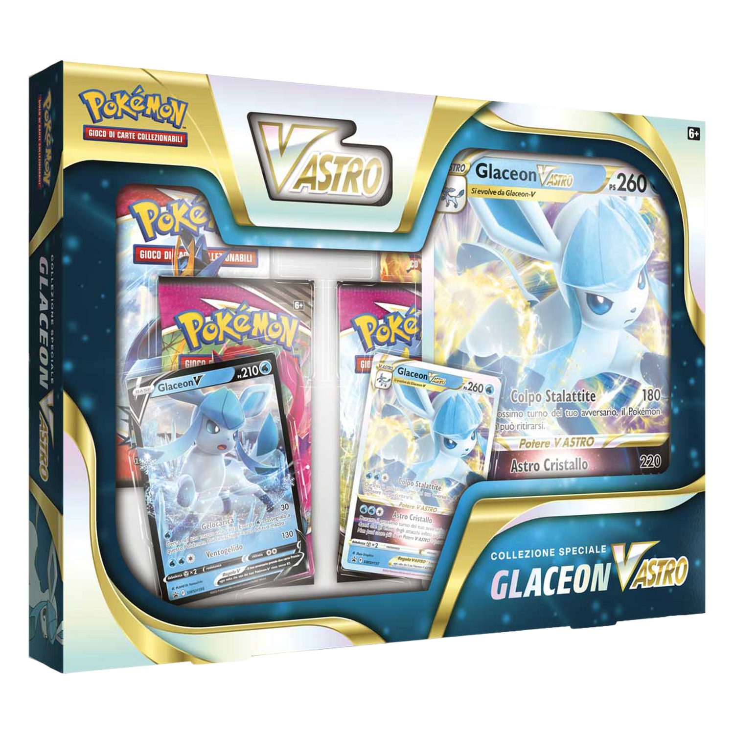 Spada e Scudo Collezione Speciale Glaceon V Astro (IT)