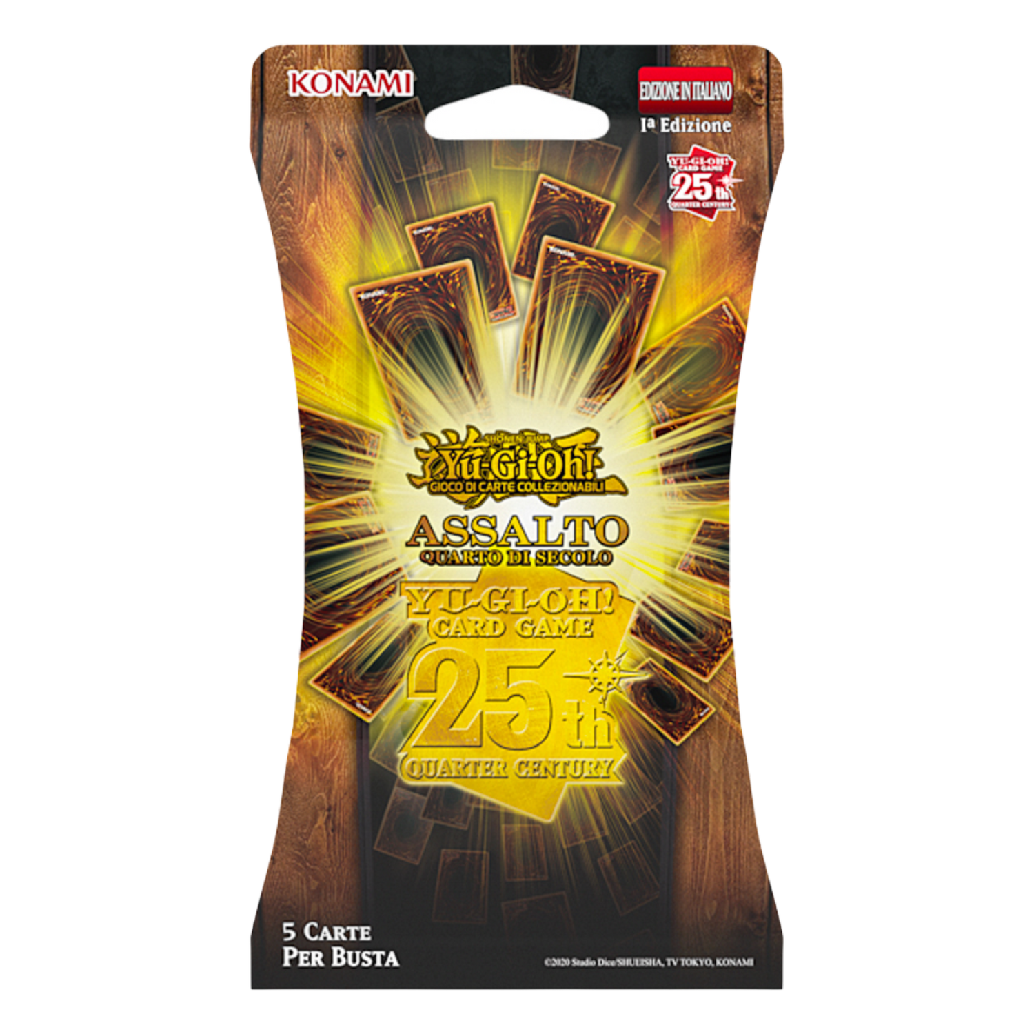 Assalto Quarto di Secolo RA04 1a Edizione Busta 5 Carte in Paper Sleeve (IT)