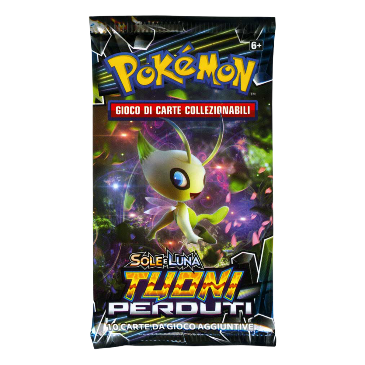 Sole e Luna Tuoni Perduti LOT Artwork Celebi Busta 10 Carte (IT)