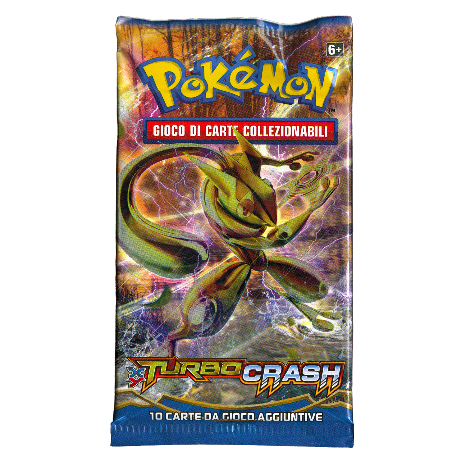 XY Turbocrash BKP Artwork Greninja Busta 10 Carte (IT)