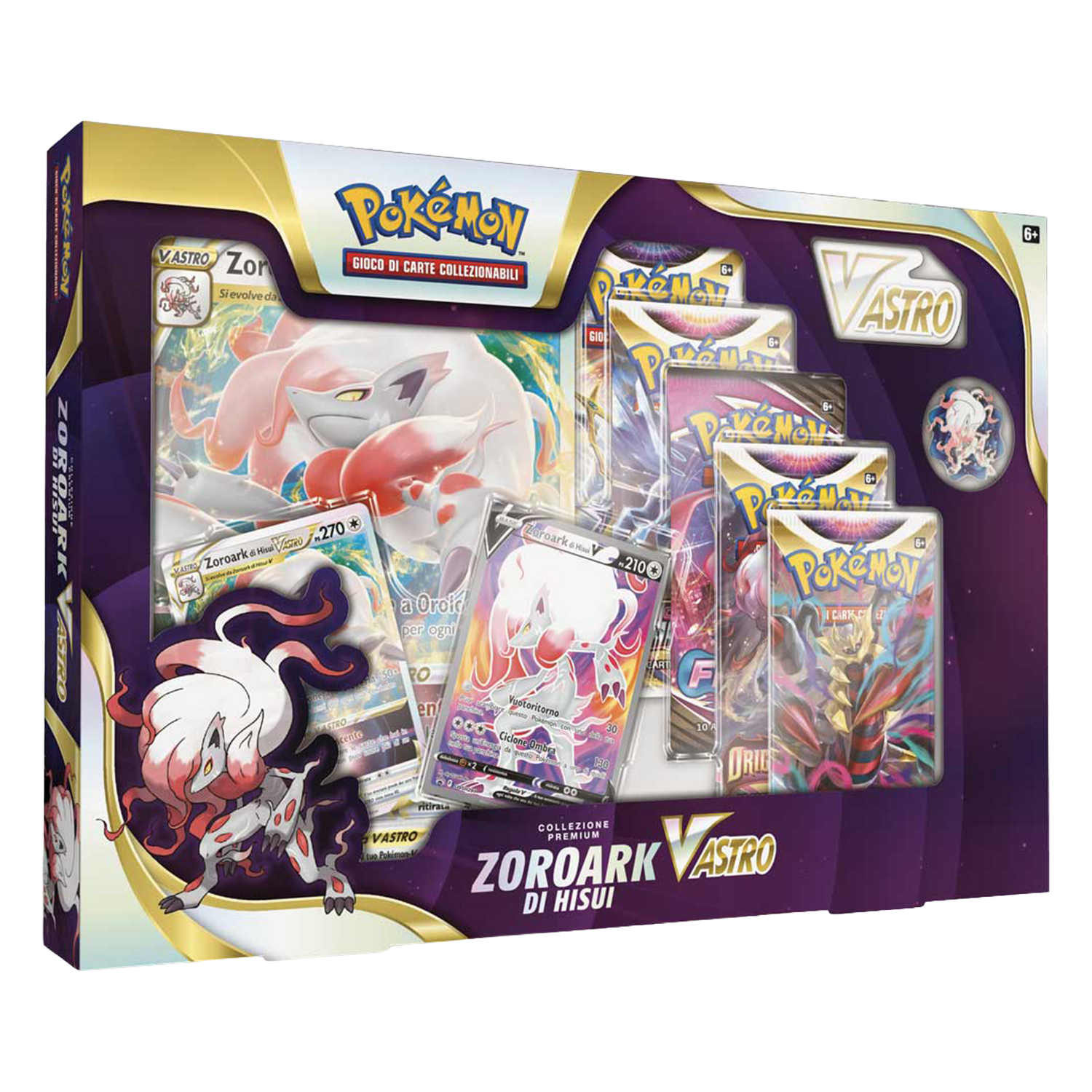 Spada e Scudo Collezione Premium Zoroark di Hisui V ASTRO (IT)