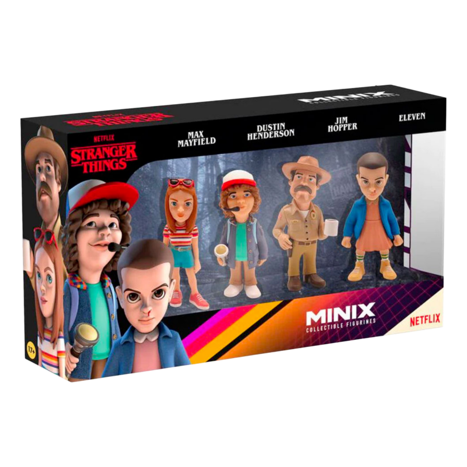 Stranger Things Set 4 personaggi 7 cm (EN)