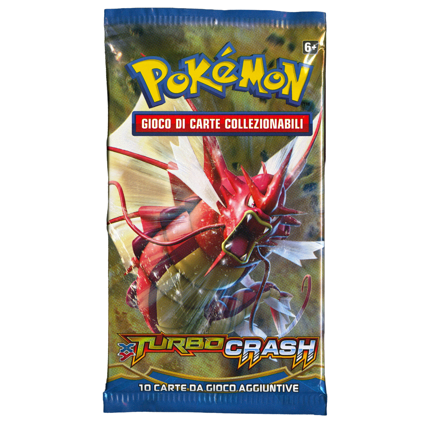XY Turbocrash BKP Artwork Mega Gyarados Busta 10 Carte (IT)
