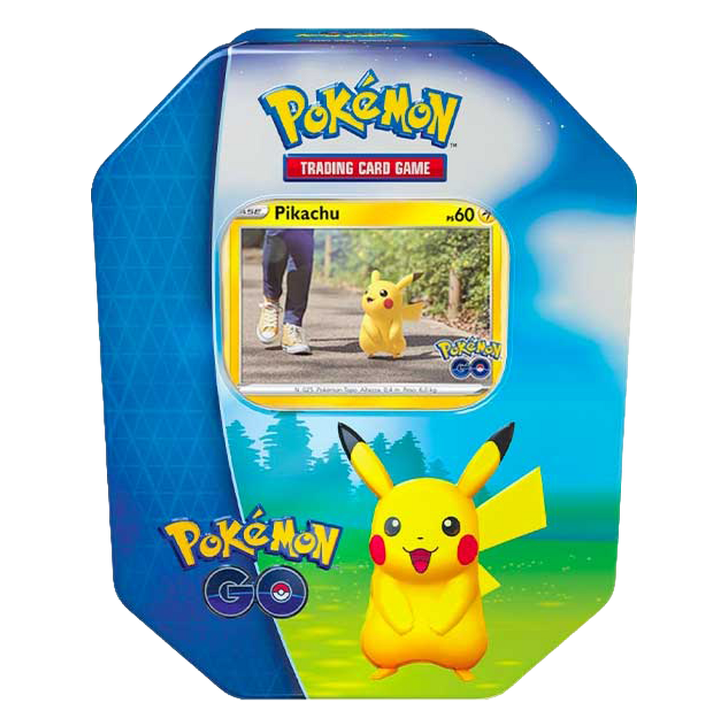 Spada e Scudo Pokemon GO PGO Tin da Collezione Pikachu (IT)