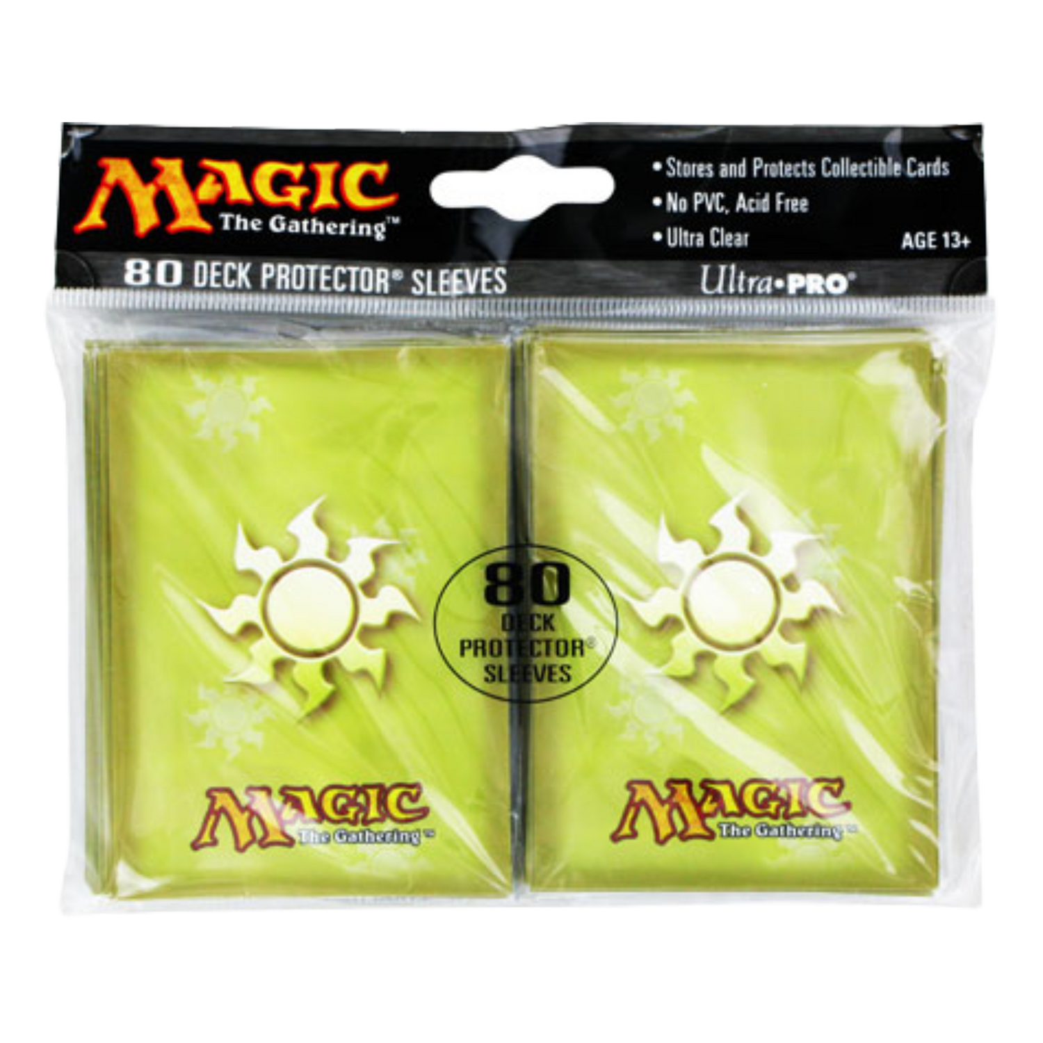 80 Proteggi Carte Standard Mana Bianco (EN)