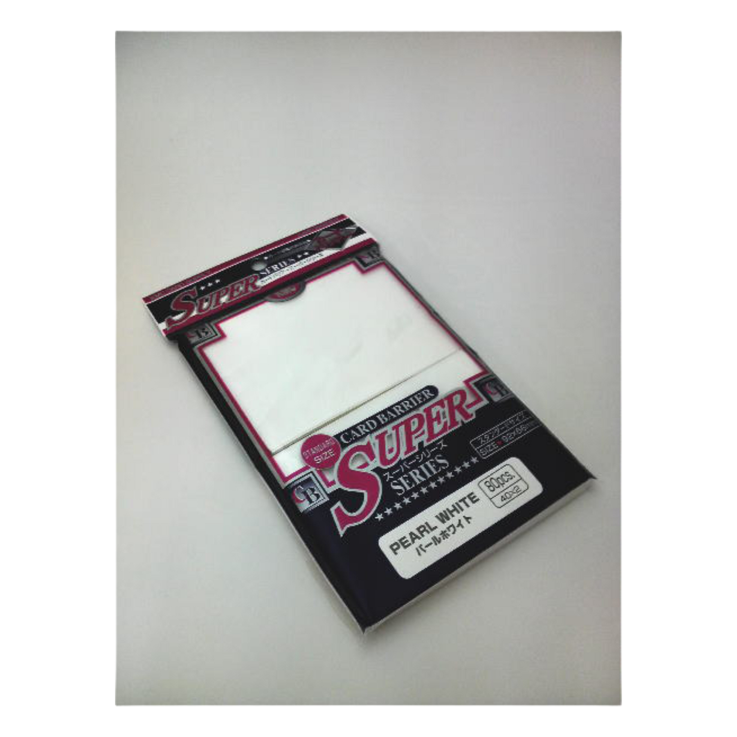 80 Proteggi Carte Standard Pearl White (EN)