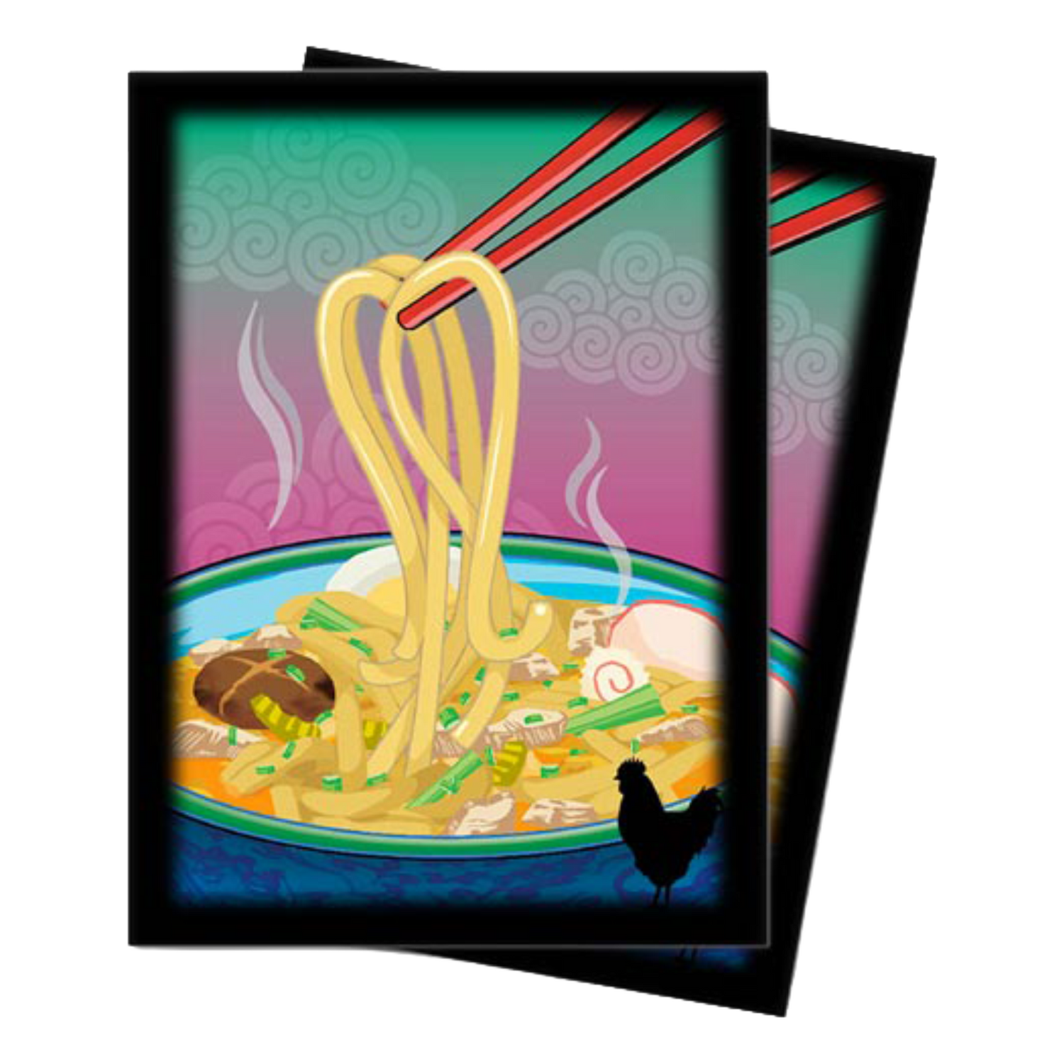 50 Proteggi Carte Standard Novelty Food Ramen Noodles (EN)
