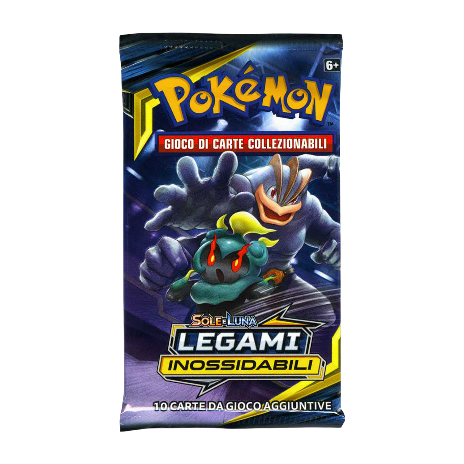 Sole e Luna Legami Inossidabili UNB Artwork Marshadow e Machamp Busta 10 Carte (IT)