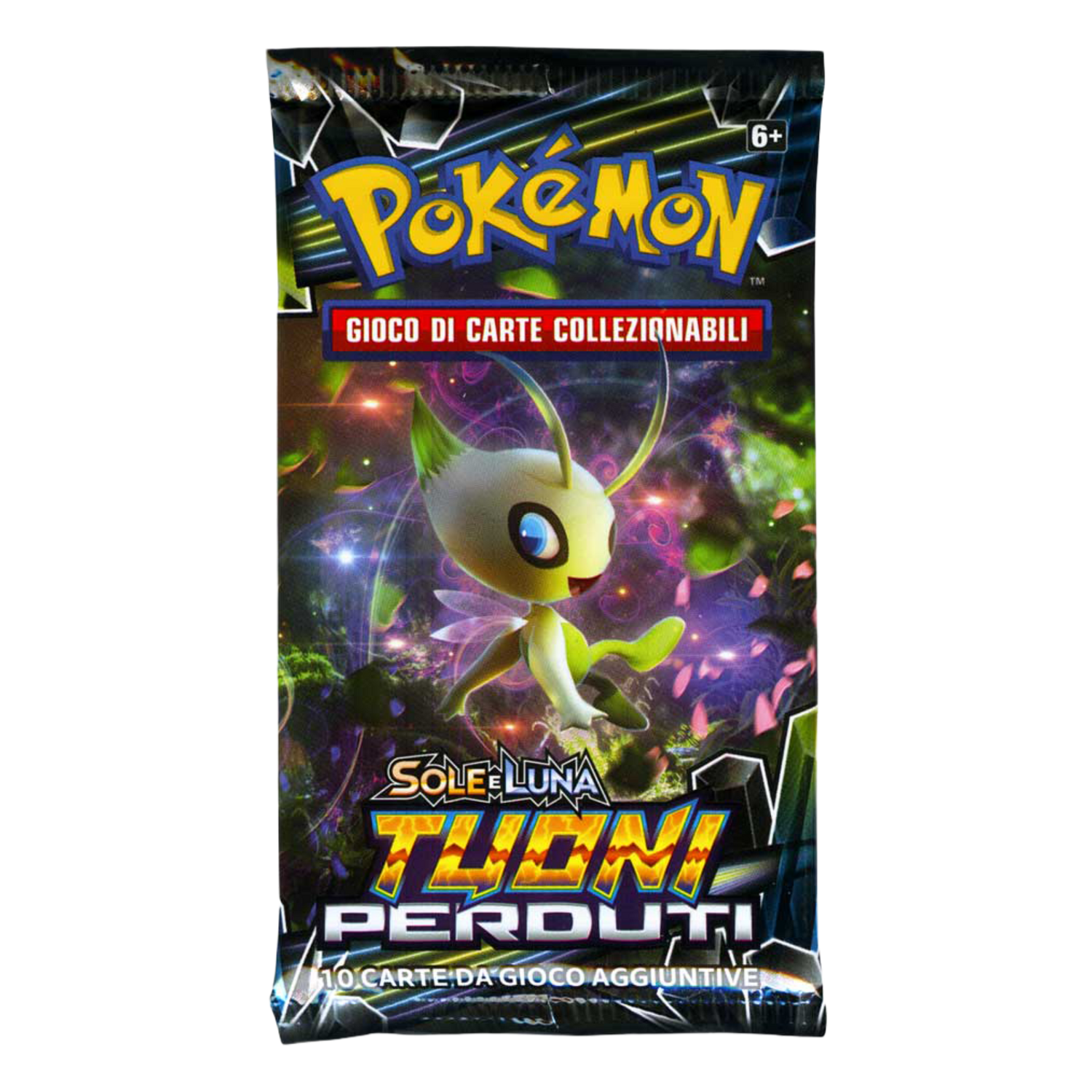 Sole e Luna Tuoni Perduti LOT Artwork Celebi Busta 10 Carte (IT)