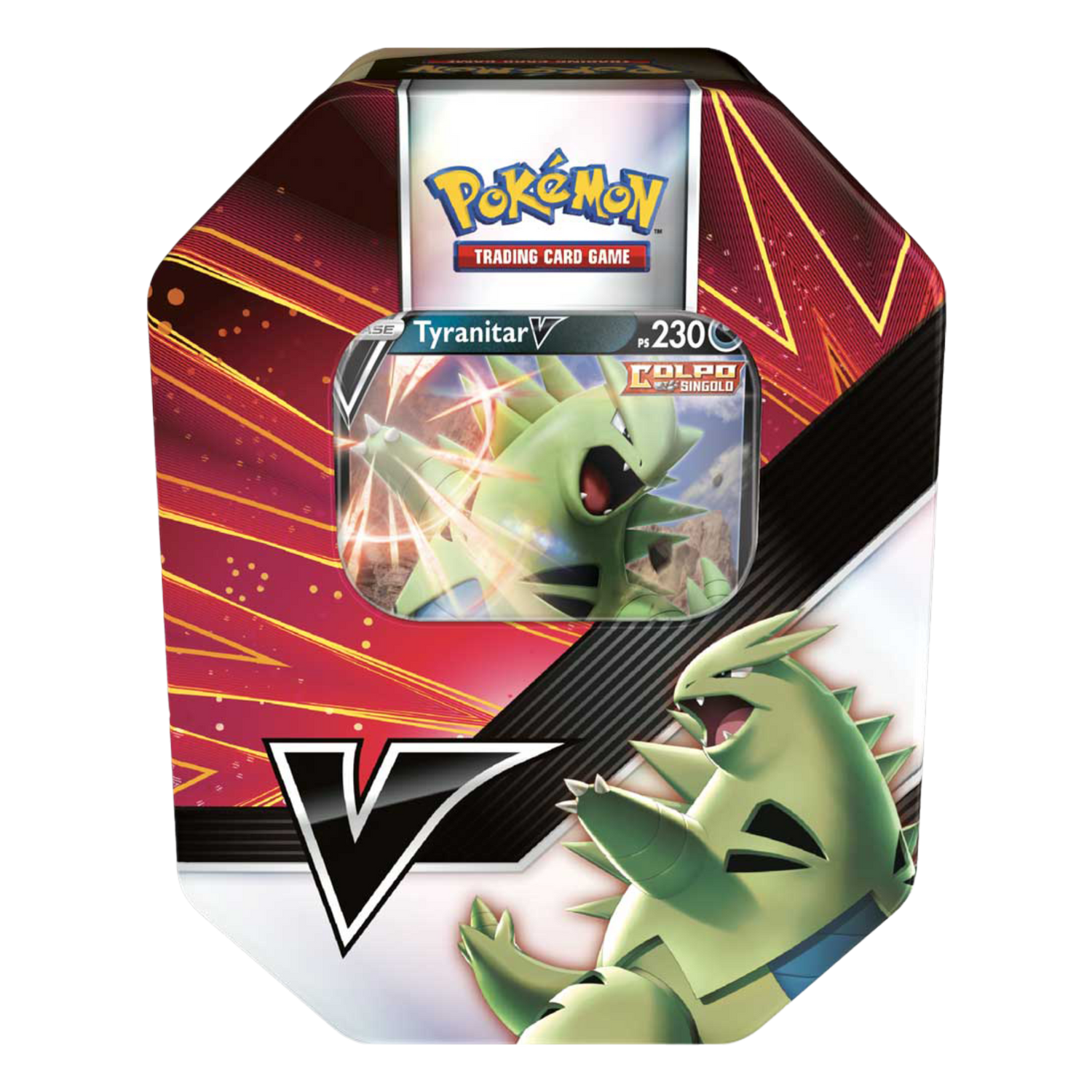 Tin da Collezione Colpi V Tyranitar V (IT)