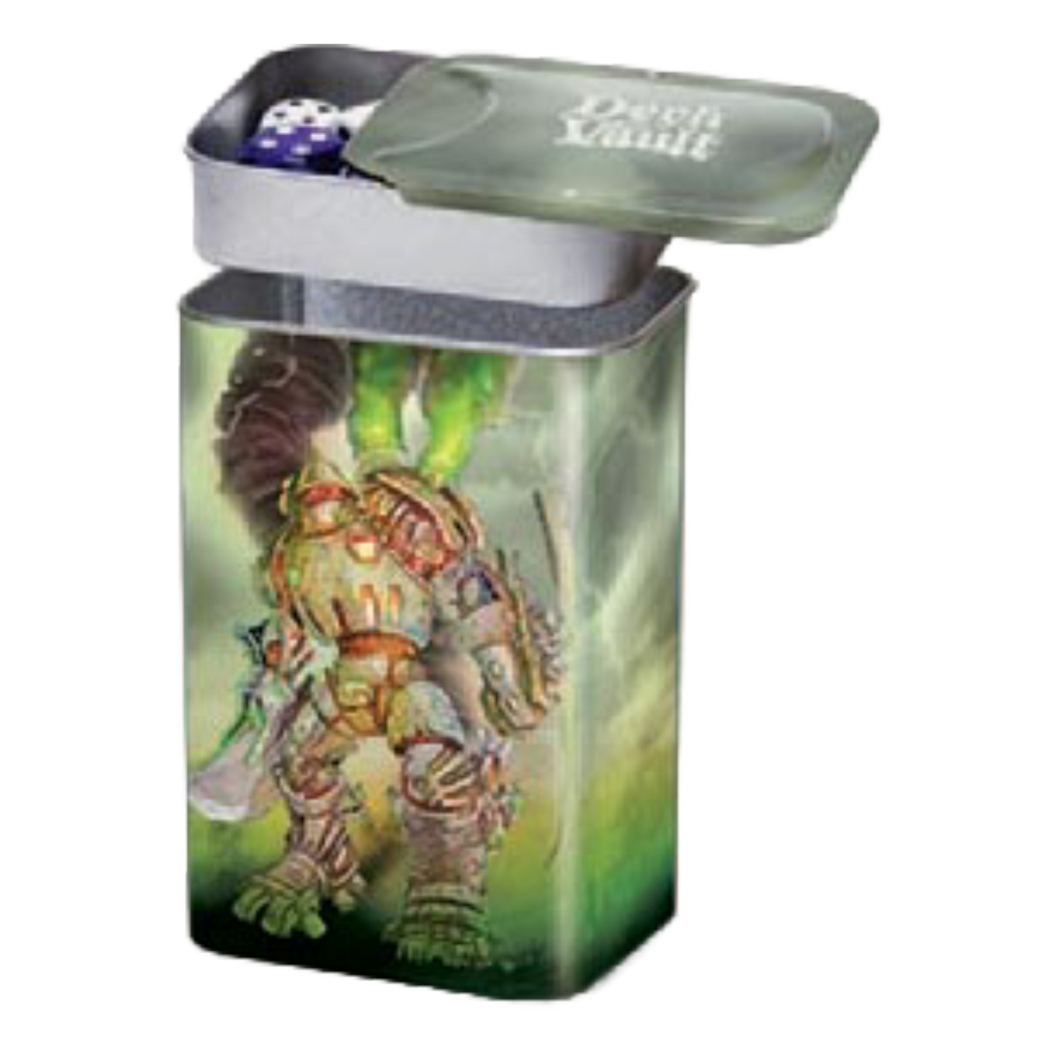Porta Mazzo Verticale Con Spazio Porta Dadi Nesting Deck Vault Darkside of Oz - Tin Man (EN)
