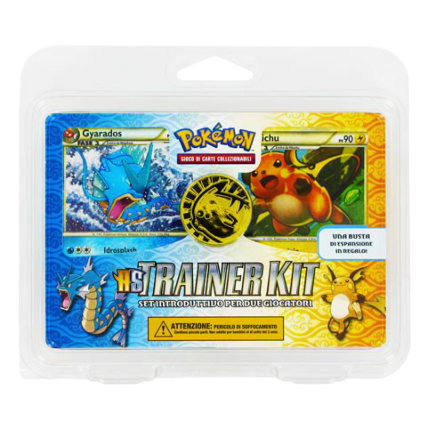 HeartGold & SoulSilver HS Trainer Kit Gyarados e Raichu (IT)
