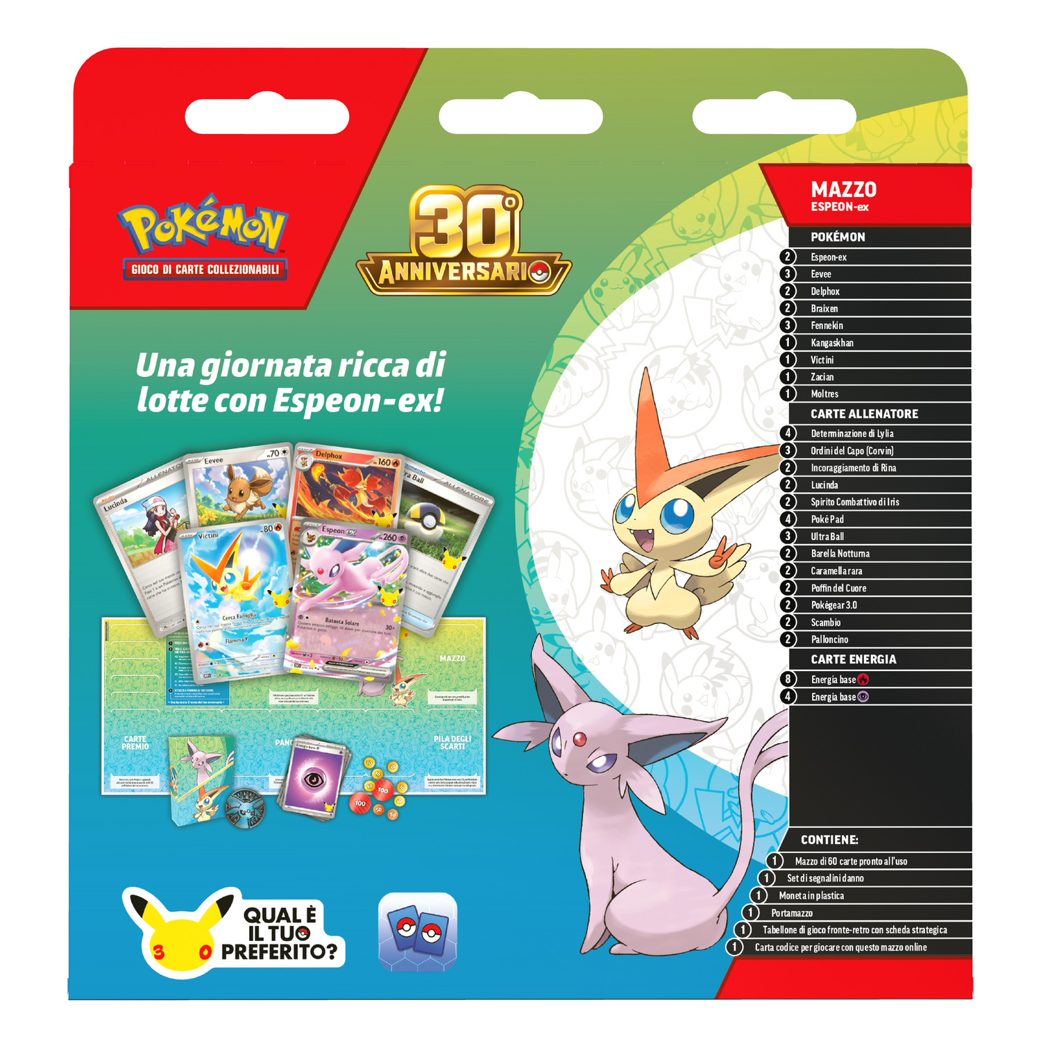 30esimo Anniversario Mazzo Lotte Espeon ex (IT)