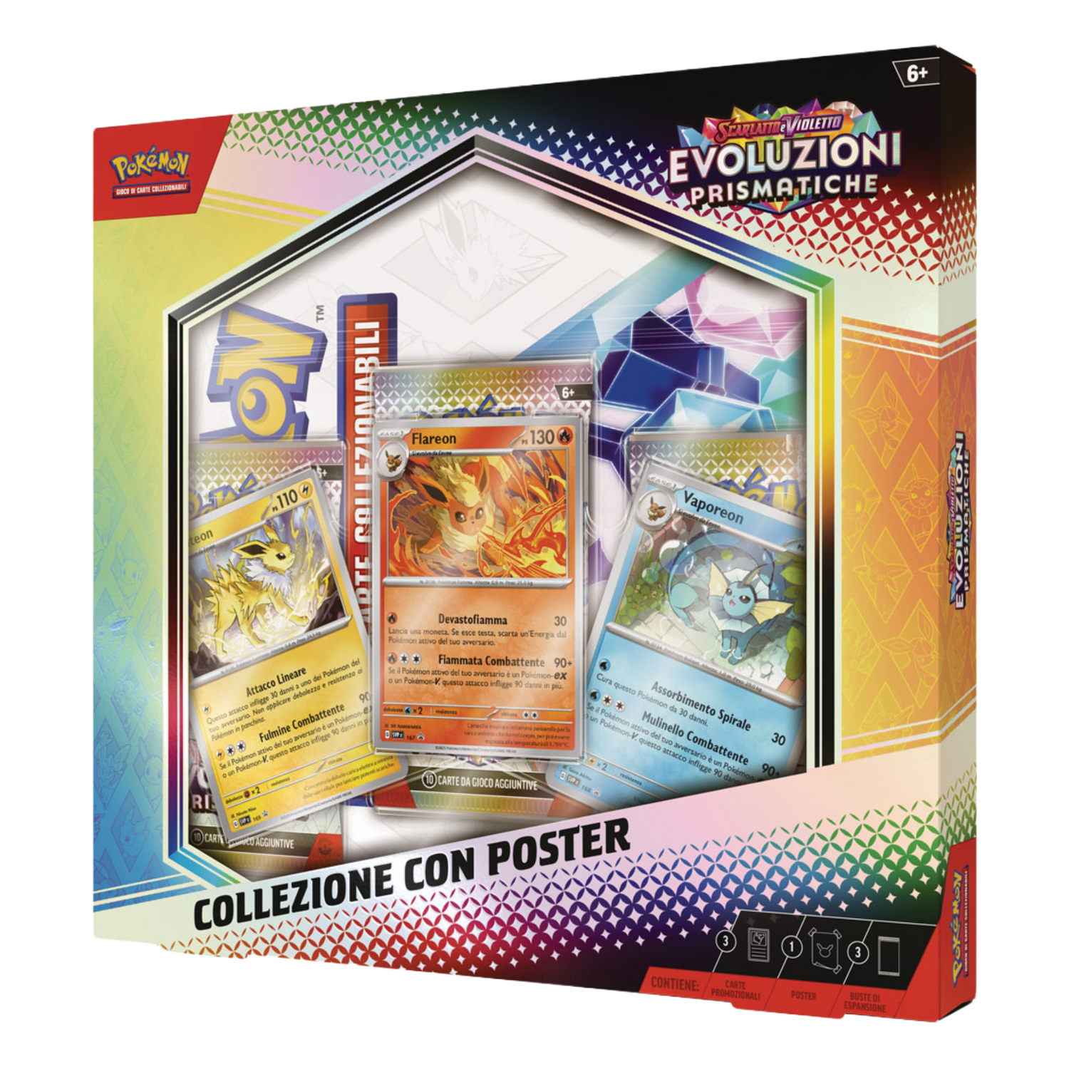 Scarlatto e Violetto Evoluzioni Prismatiche PRE Collezione con Poster (IT)