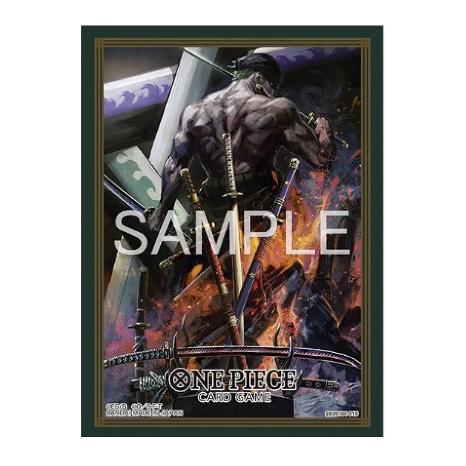 Official Sleeves Vol.14 - 70 Proteggi Carte Standard Roronoa Zoro (EN)