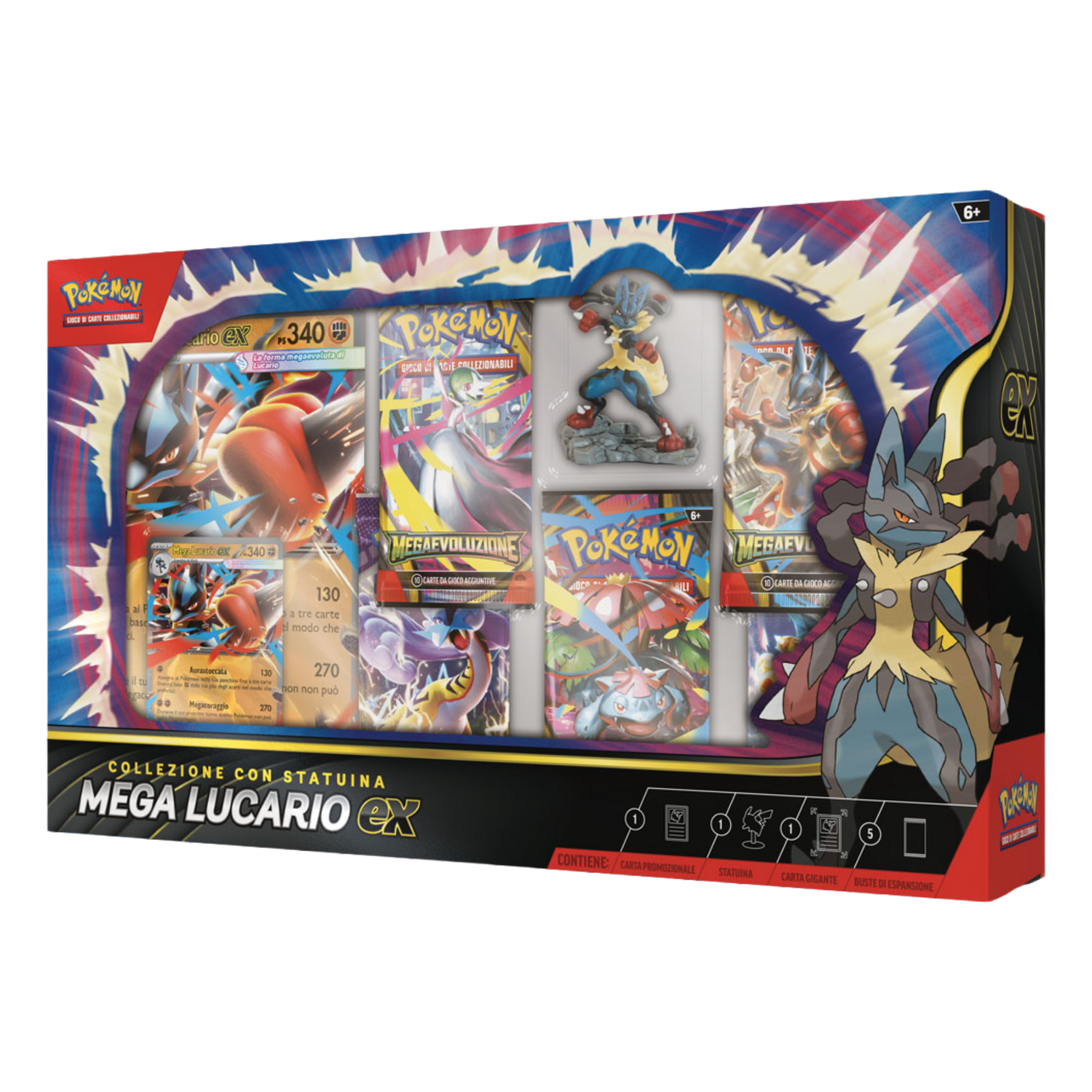 Collezione con Statuina Mega Lucario ex (IT)