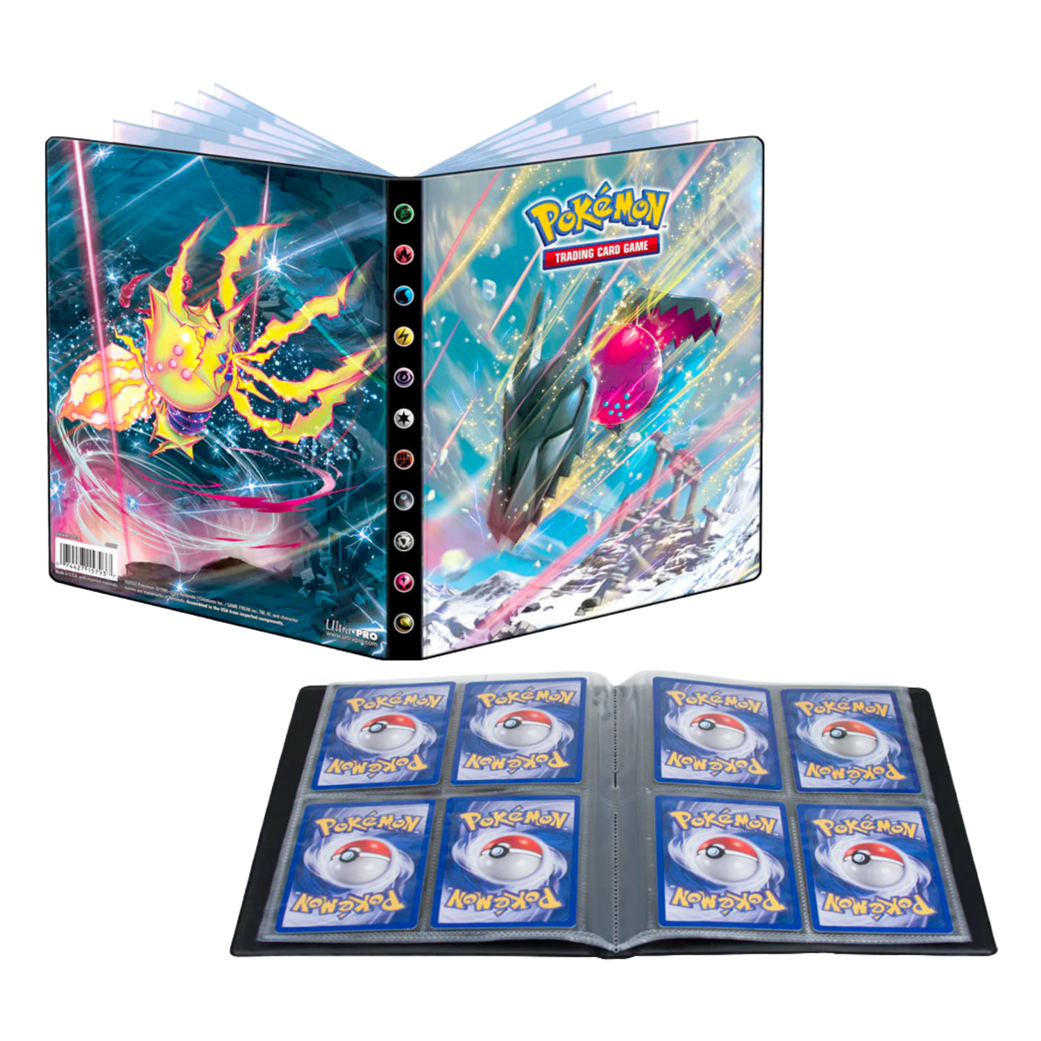 Portfolio 9 Tasche 14 Pagine Spada e Scudo Tempesta Argentata (EN)