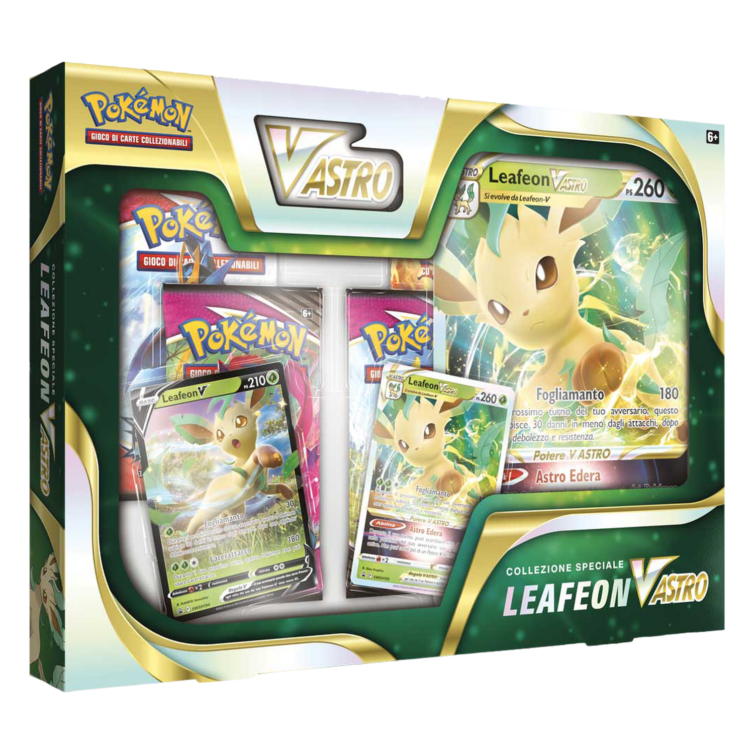 Spada e Scudo Collezione Speciale Leafeon V Astro (IT)