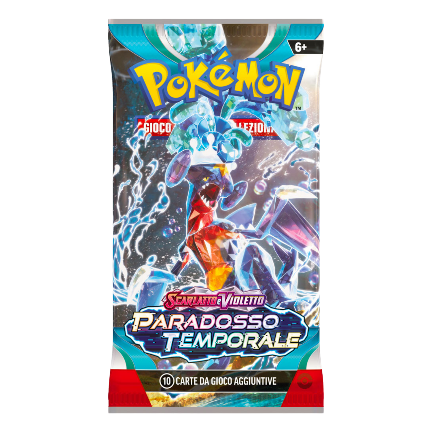 Scarlatto e Violetto Paradosso Temporale PAR Artwork Garchomp Busta 10 Carte (IT)