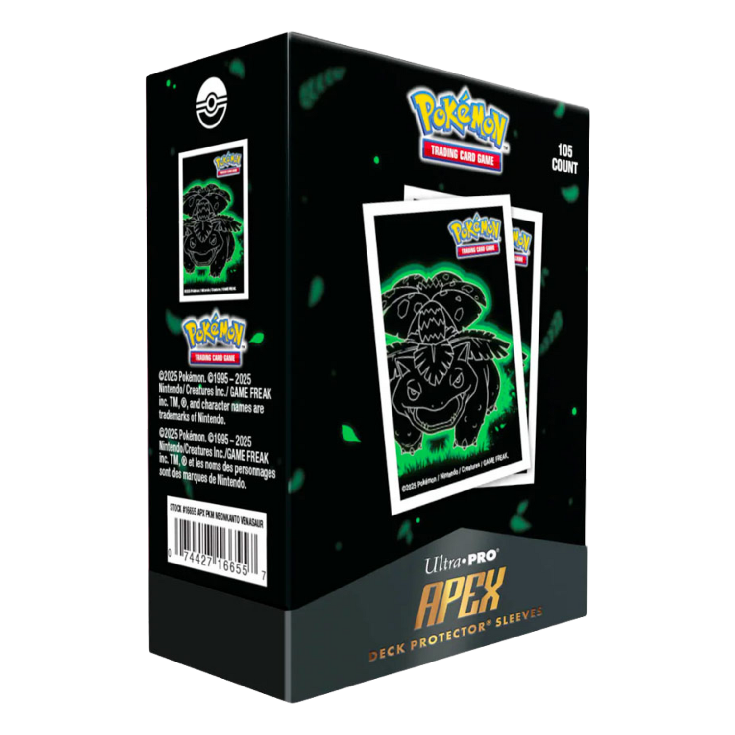 105 Proteggi Carte Standard Pacchetto Venusaur (EN)