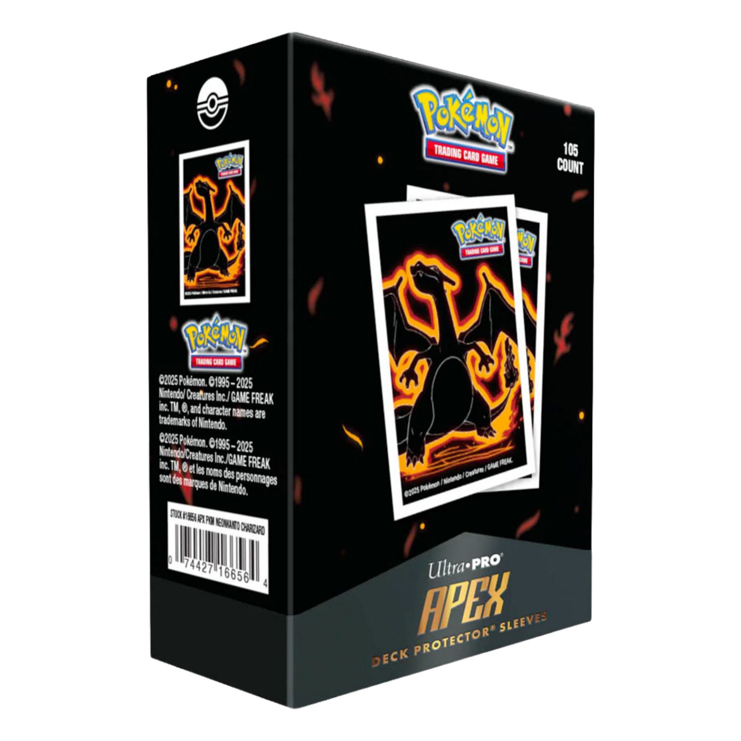 105 Proteggi Carte Standard Pacchetto Charizard (EN)