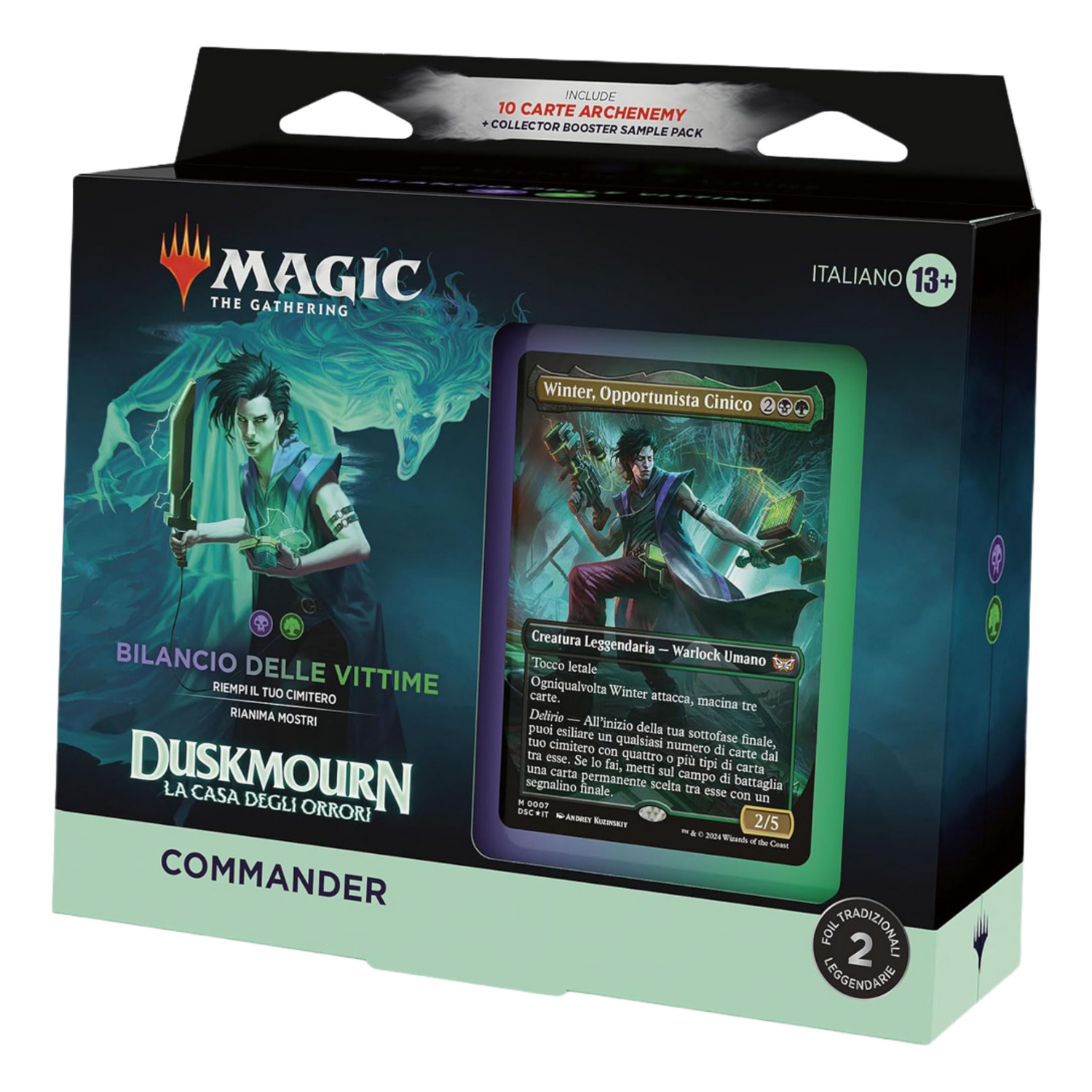 Duskmourn: La Casa degli Orrori Commander Deck Bilancio Delle Vittime (IT)