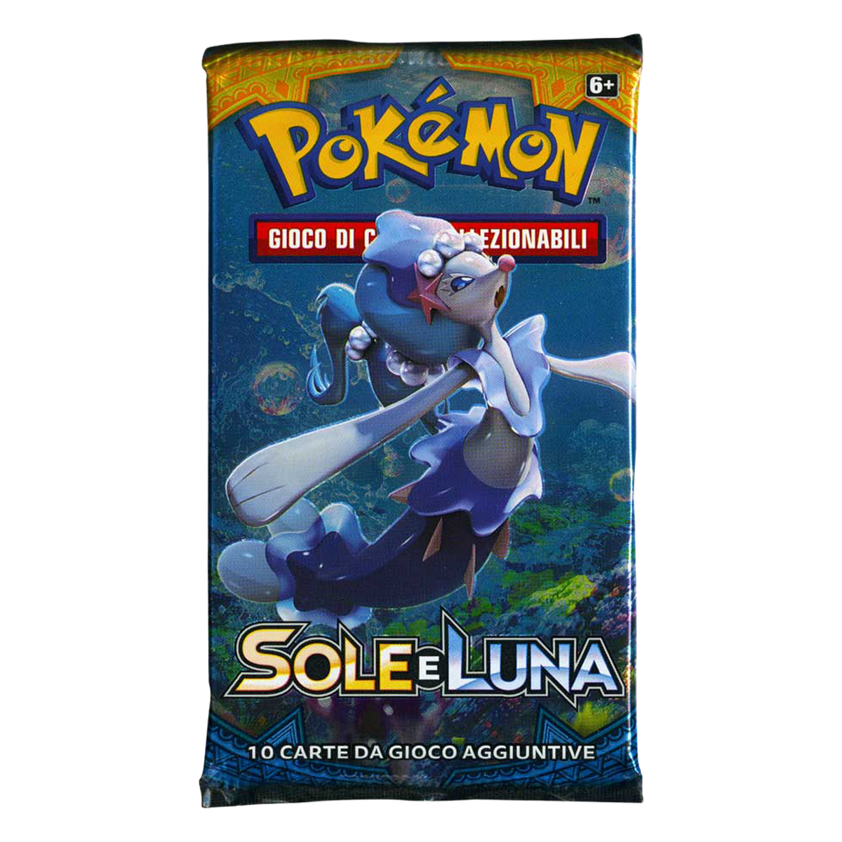 Sole e Luna SUM Artwork Primarina Busta 10 Carte (IT)