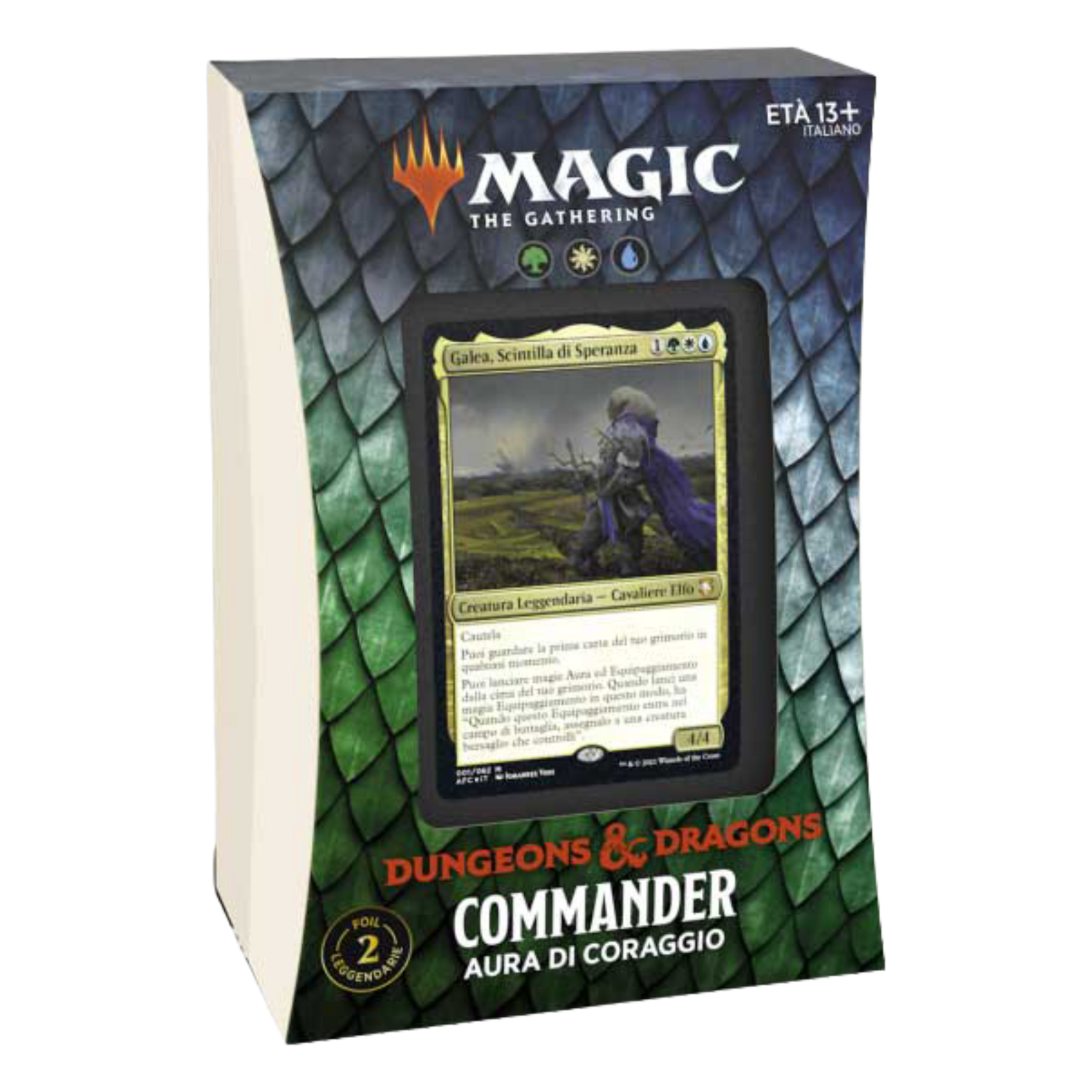 Dungeons & Dragons: Avventure nei Forgotten Realms Commander Aura Di Coraggio (IT)