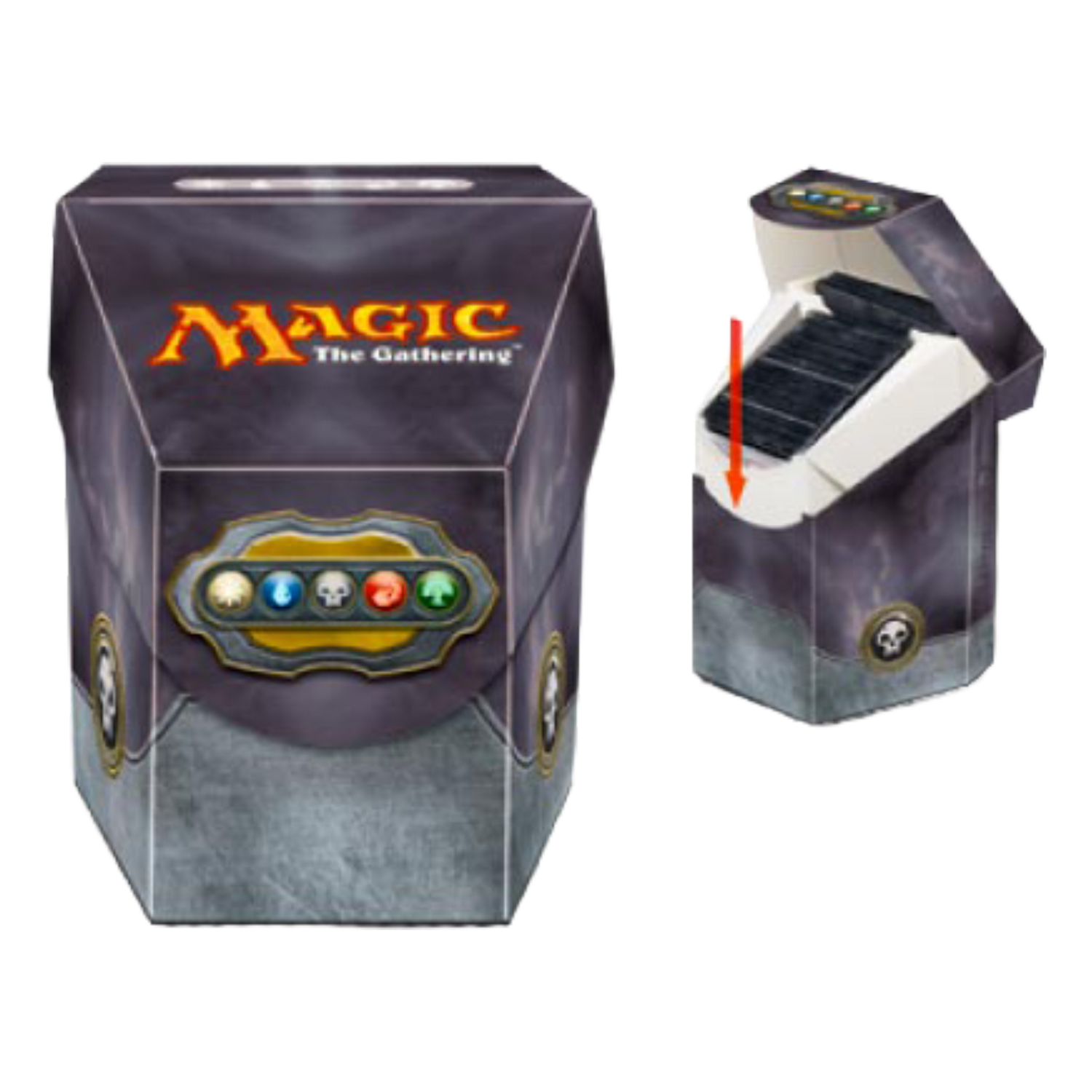 Porta Mazzo Oversize Commander Black (EN)