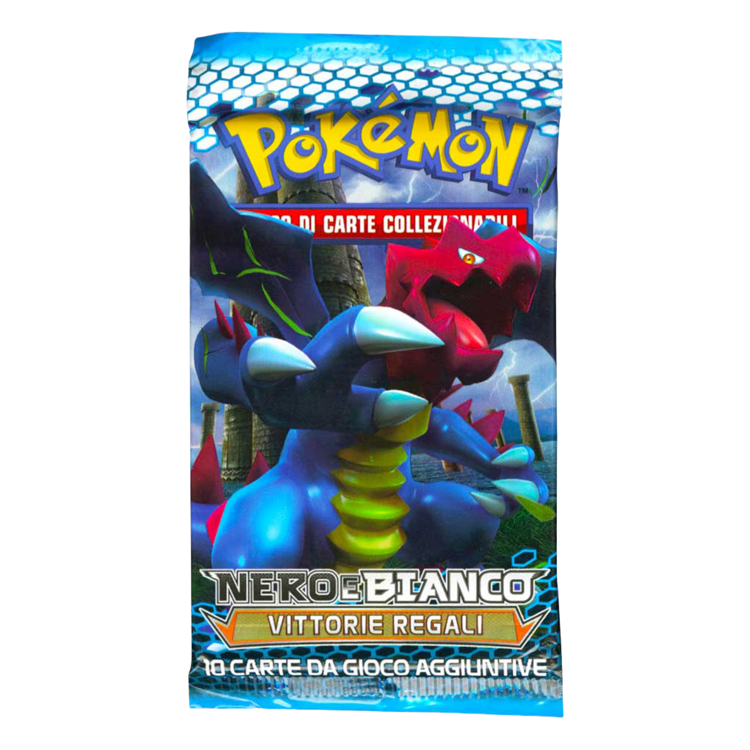 Nero e Bianco Vittorie Regali NVI Artwork Druddigon Busta 10 Carte (IT)