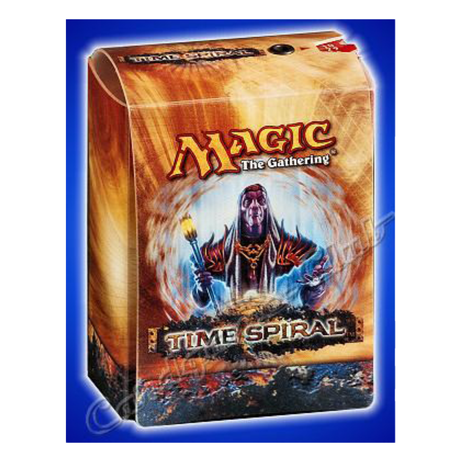 Time Spiral Porta Mazzo Verticale Disegno B (EN)