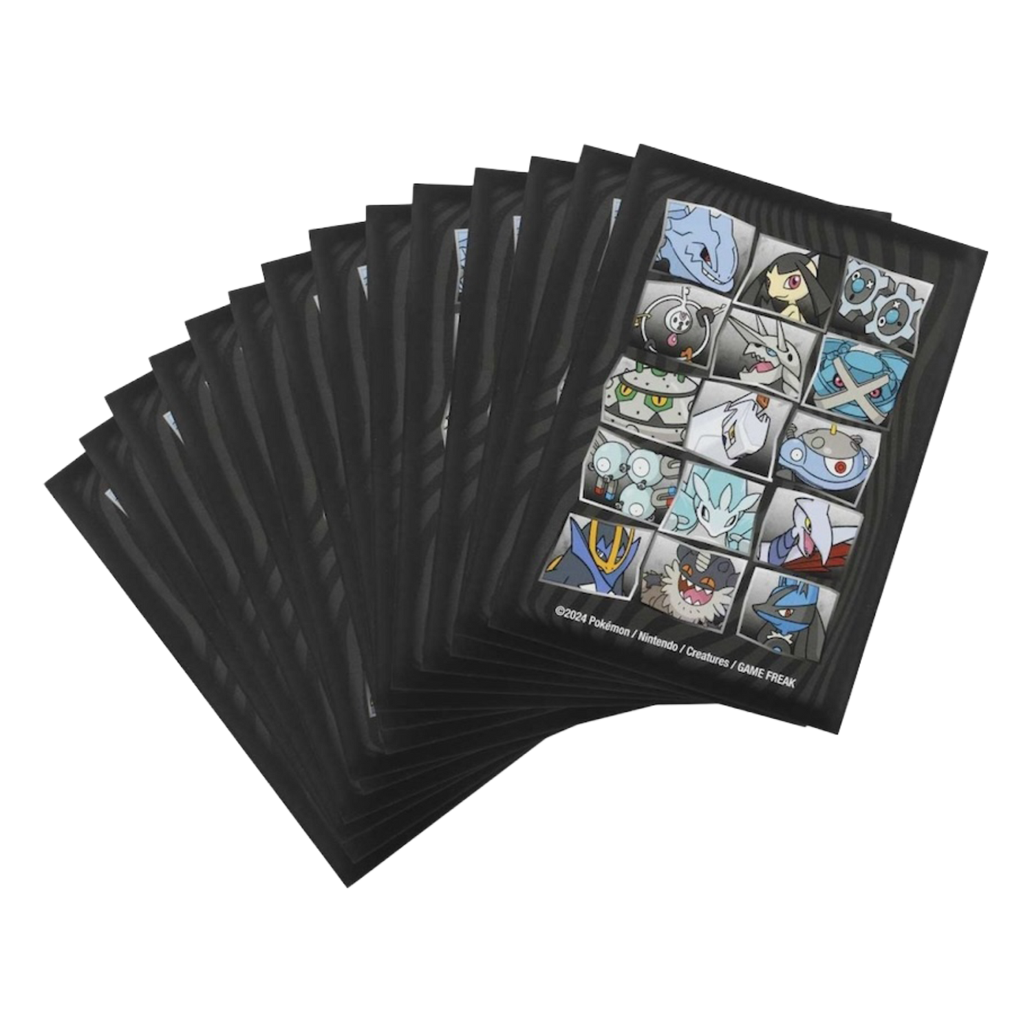 65 Proteggi Carte Standard Flowing Steel (EN)