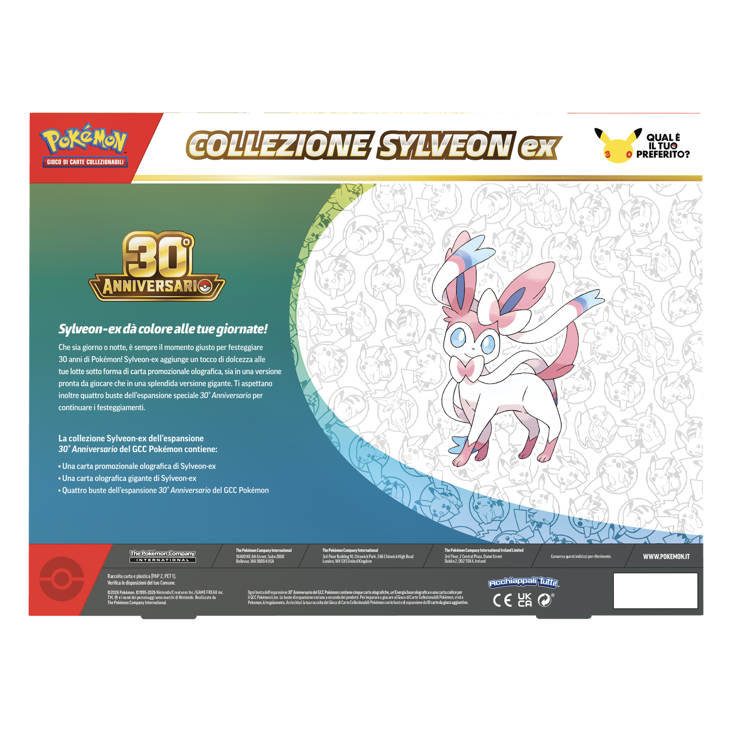30esimo Anniversario Collezione Sylveon ex (IT)