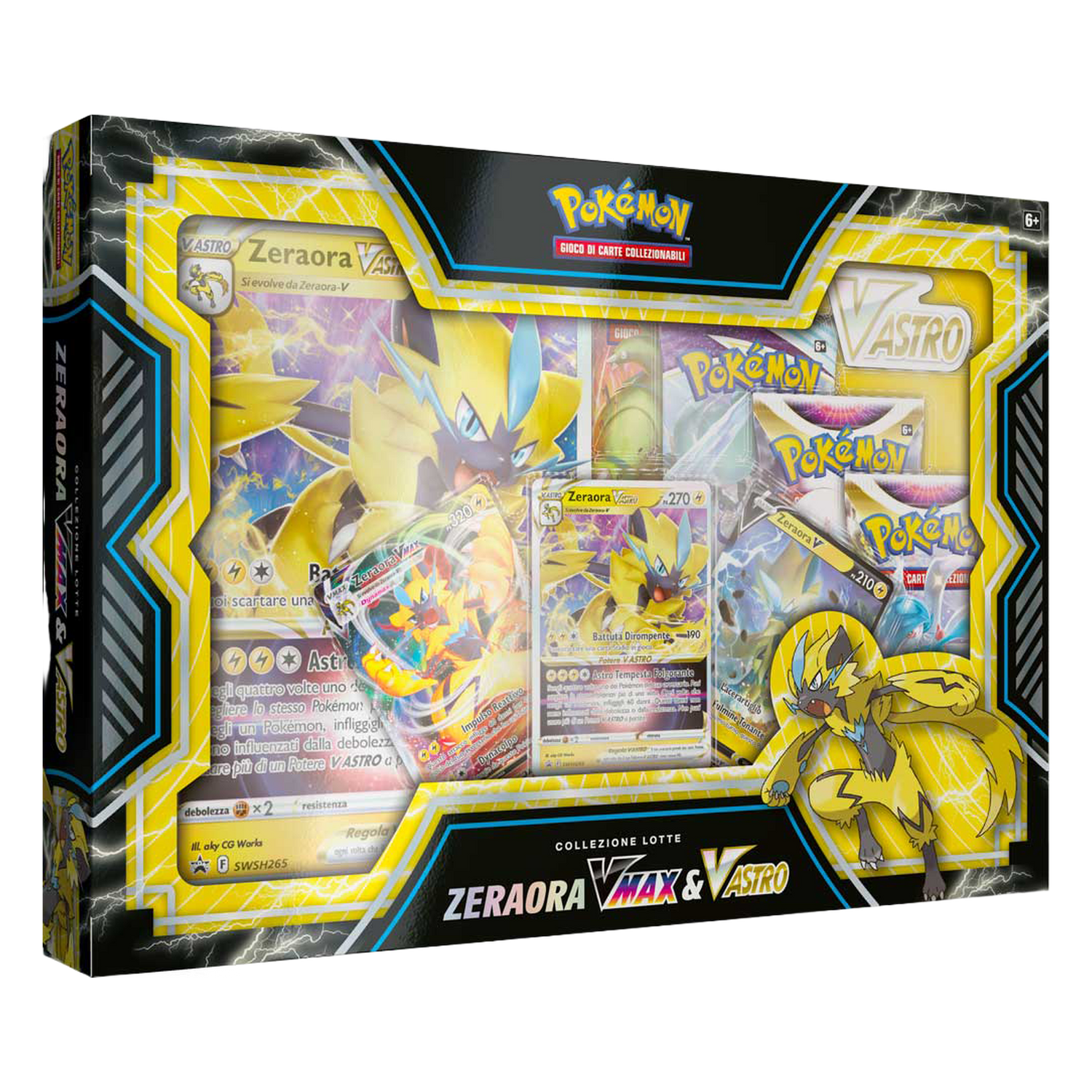 Spada e Scudo Collezione Lotte Zeraora VMAX & V ASTRO (IT)