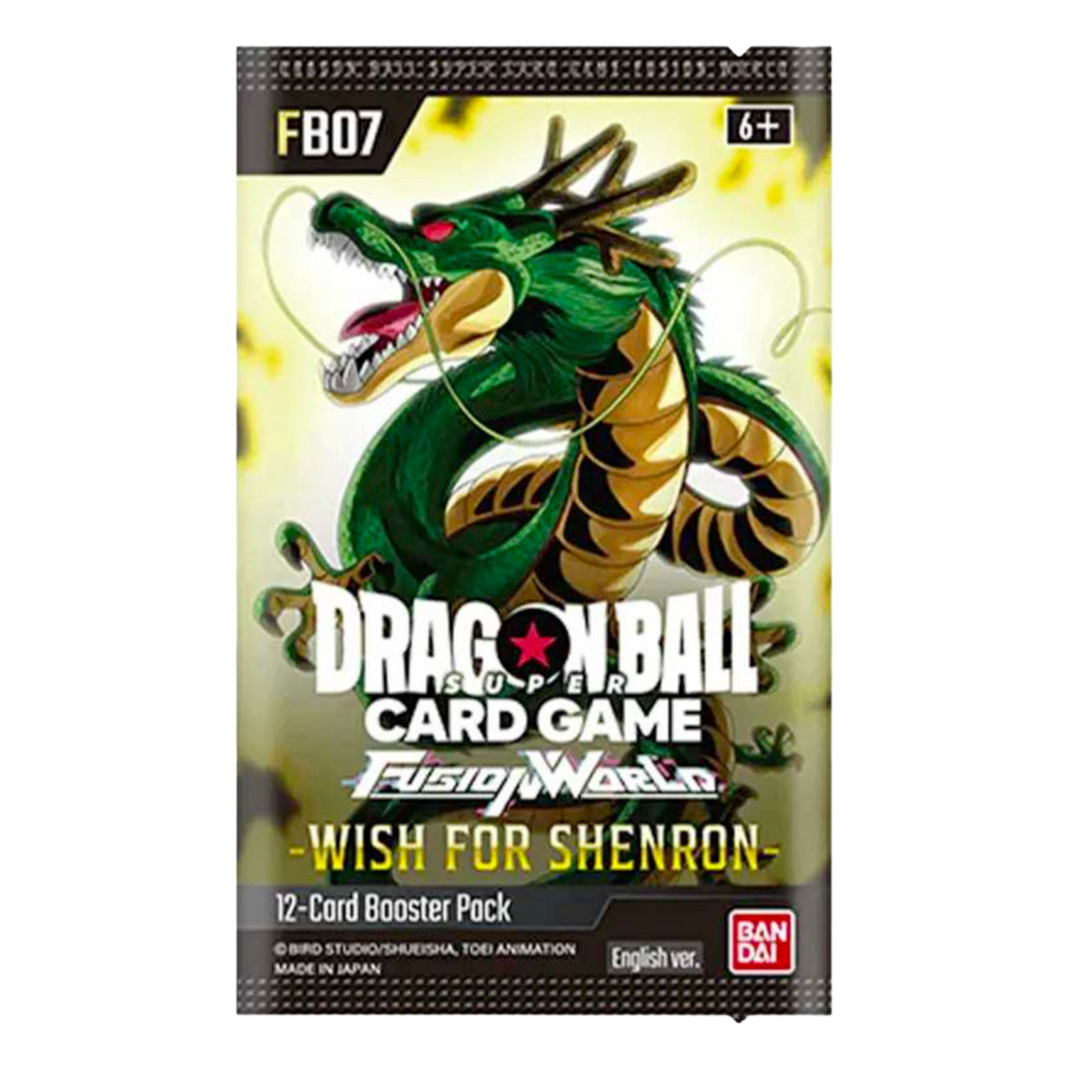 Wish for Shenron FB07 Busta 12 Carte (EN)