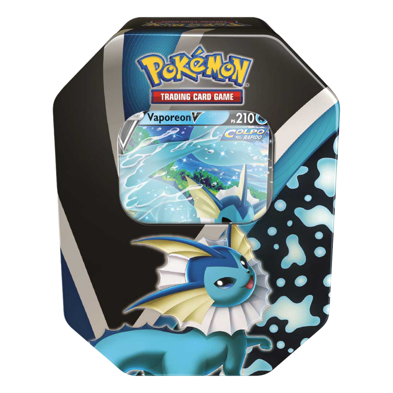 Tin da Collezione Evoluzioni di Eevee Vaporeon V (IT)