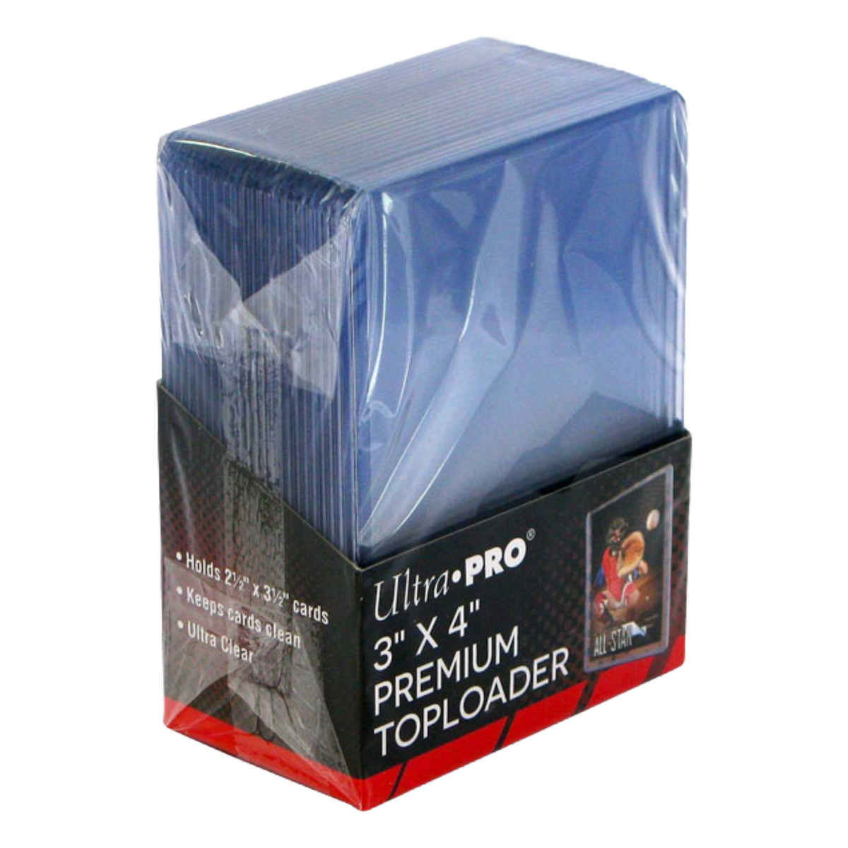 Premium Toploader 25 Pz - 76mm x 102mm (EN)